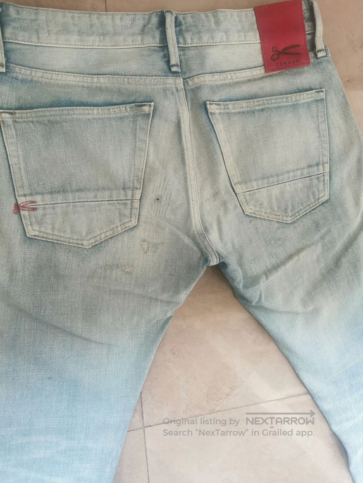 Visvim Denham Limited Edition Distressed Jeans. Size US 30 / EU 46 - 4 Thumbnail