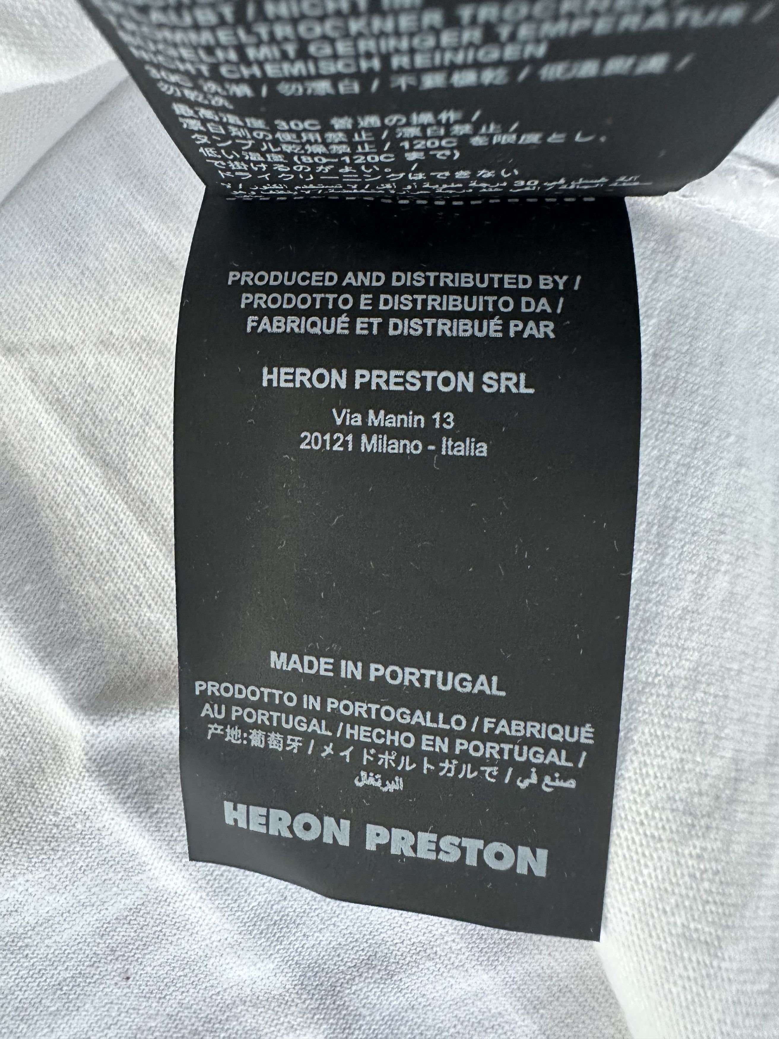 Heron Preston HERON PRESTON LONGSLEEVE CREWNECK Size US M / EU 48-50 / 2 - 7 Thumbnail