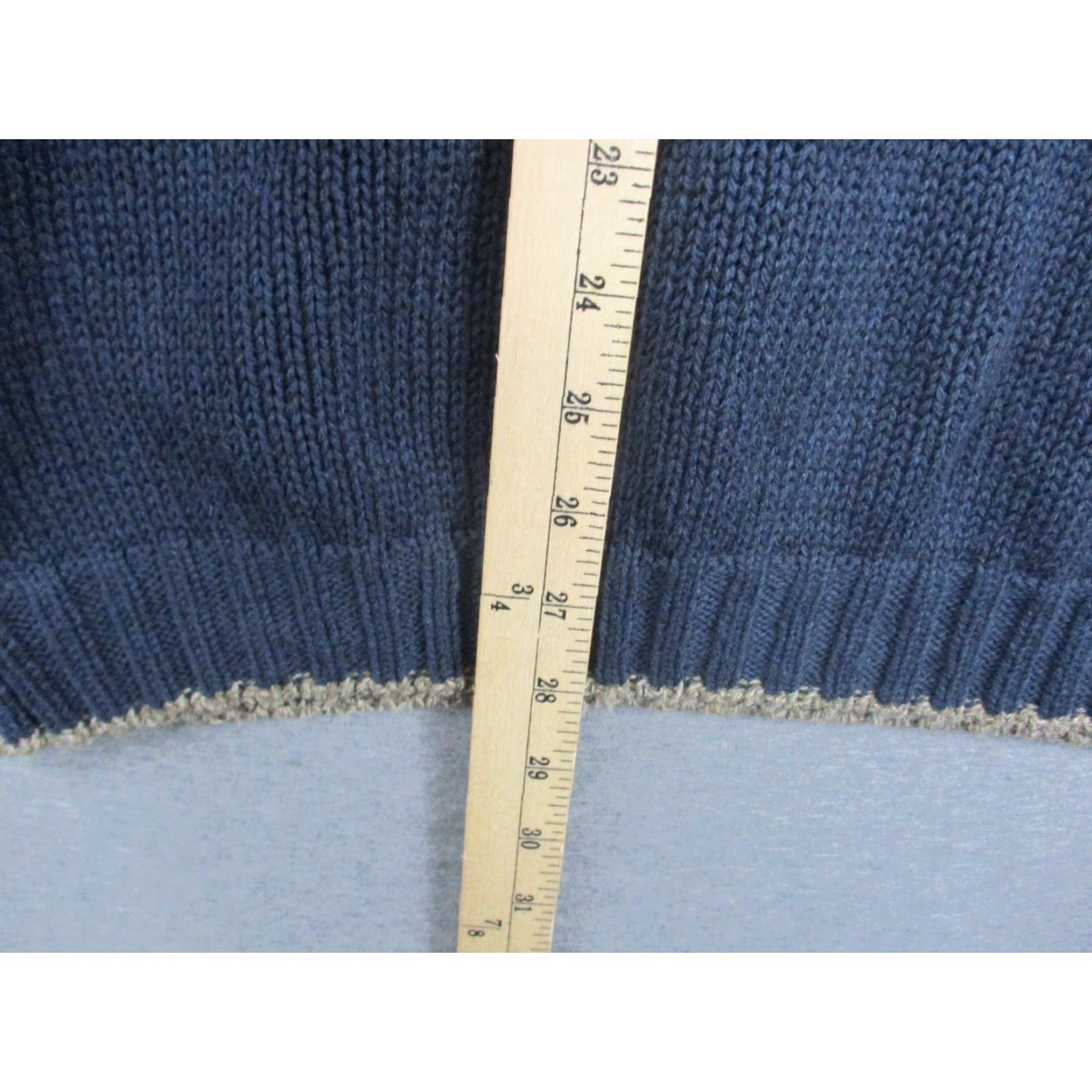 Vintage VINTAGE Woolrich Argyle Sweater XL Men's Blue Made in USA Size US XL / EU 56 / 4 - 5 Thumbnail