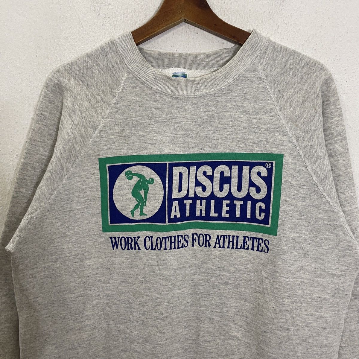 Japanese Brand Vintage 90s Discus Athletic Sweatshirt Size US M / EU 48-50 / 2 - 4 Thumbnail