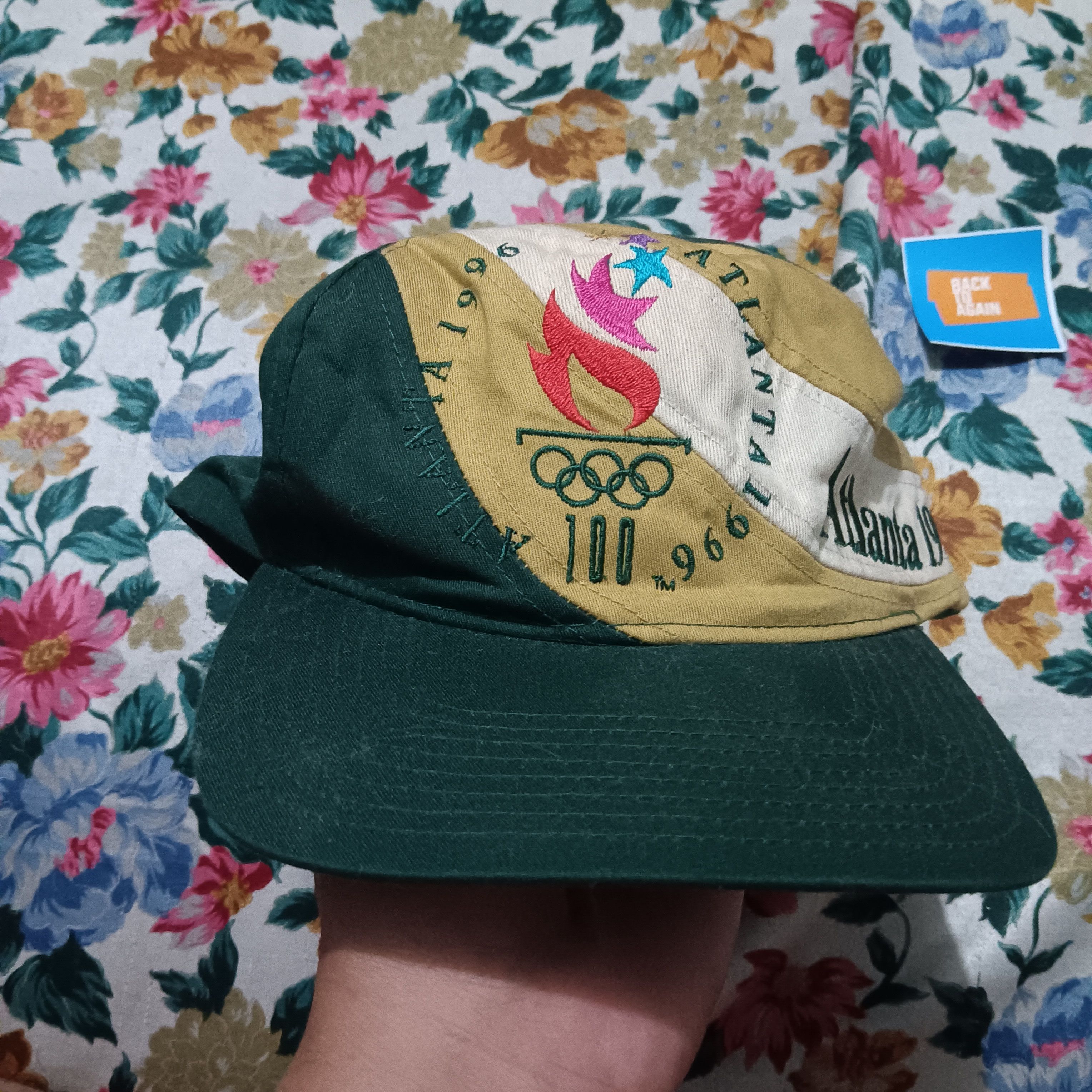 USA Olympics Vintage Olympics Atlanta 1996 by Eastport hat Size ONE SIZE - 1 Thumbnail