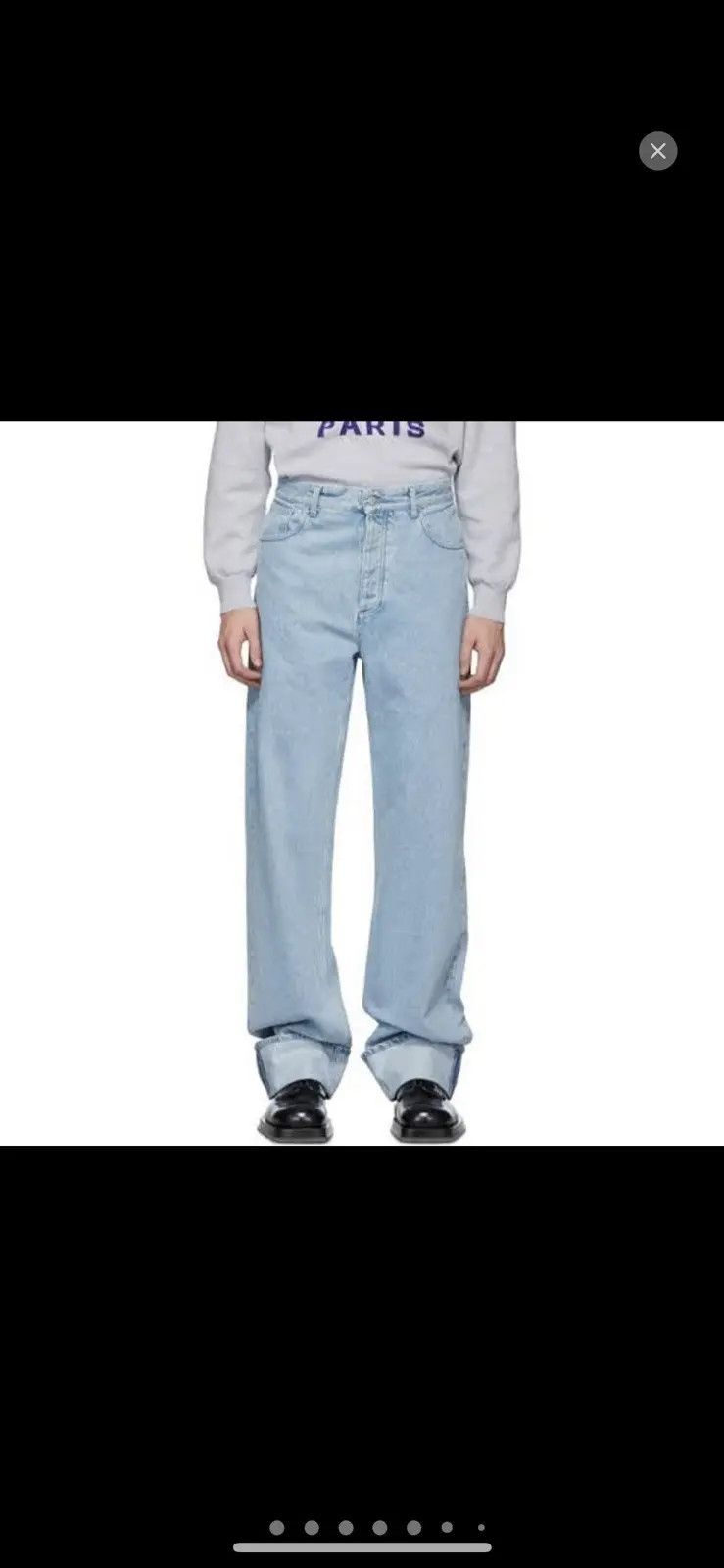 BOTTER Botter AW19/20 Light Baggy Jeans Size US 32 / EU 48 - 5 Thumbnail