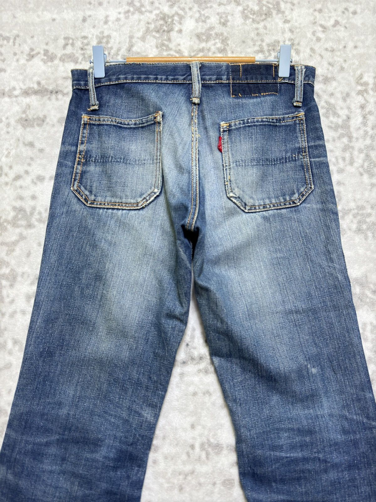 Big John Vintage Big John Distressed Talon Zip Release Hem Boot Cut Size US 30 / EU 46 - 10 Thumbnail