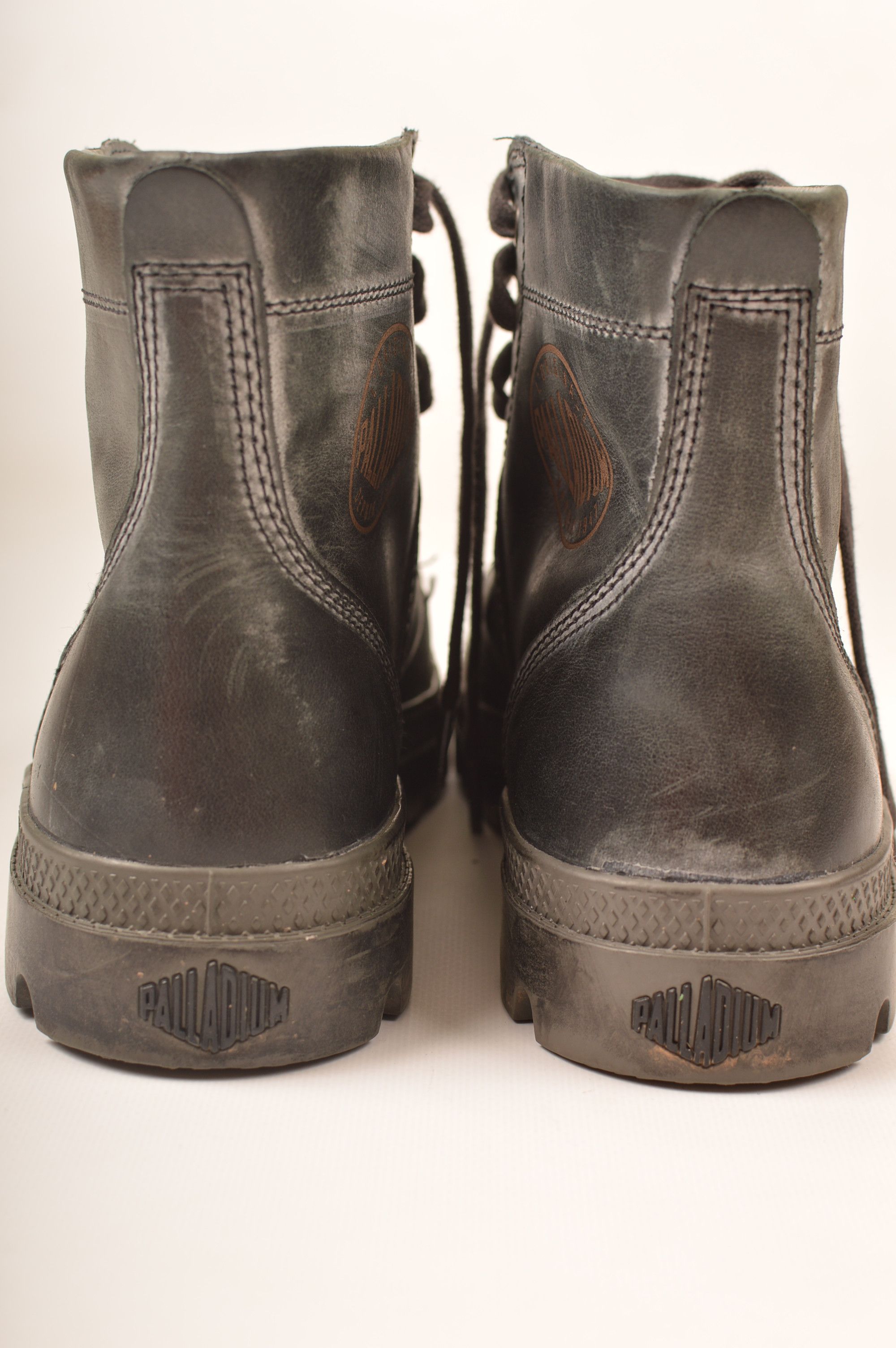 Palladium Palladium Pallabrouse Leather Combat Boots Size US 11.5 / EU 44-45 - 3 Thumbnail