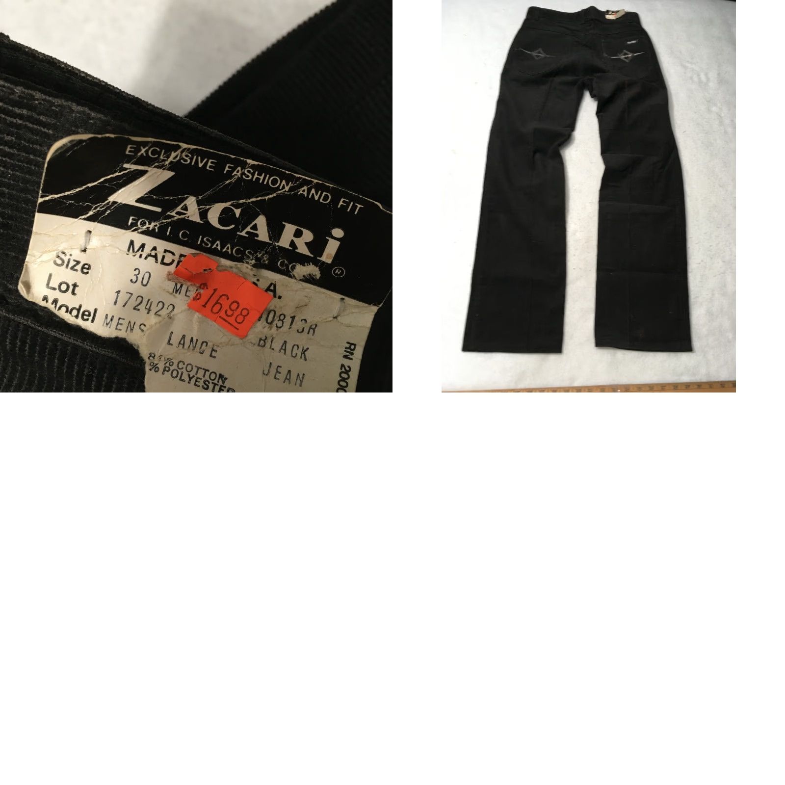 Vintage VINTAGE zacari pants Men's 30 Corduroy Cotton Chino Straight 90s Y2K Brown Solid Casual Business Travel Workwear Classic Mens Size US 30 / EU 46 - 8 Thumbnail