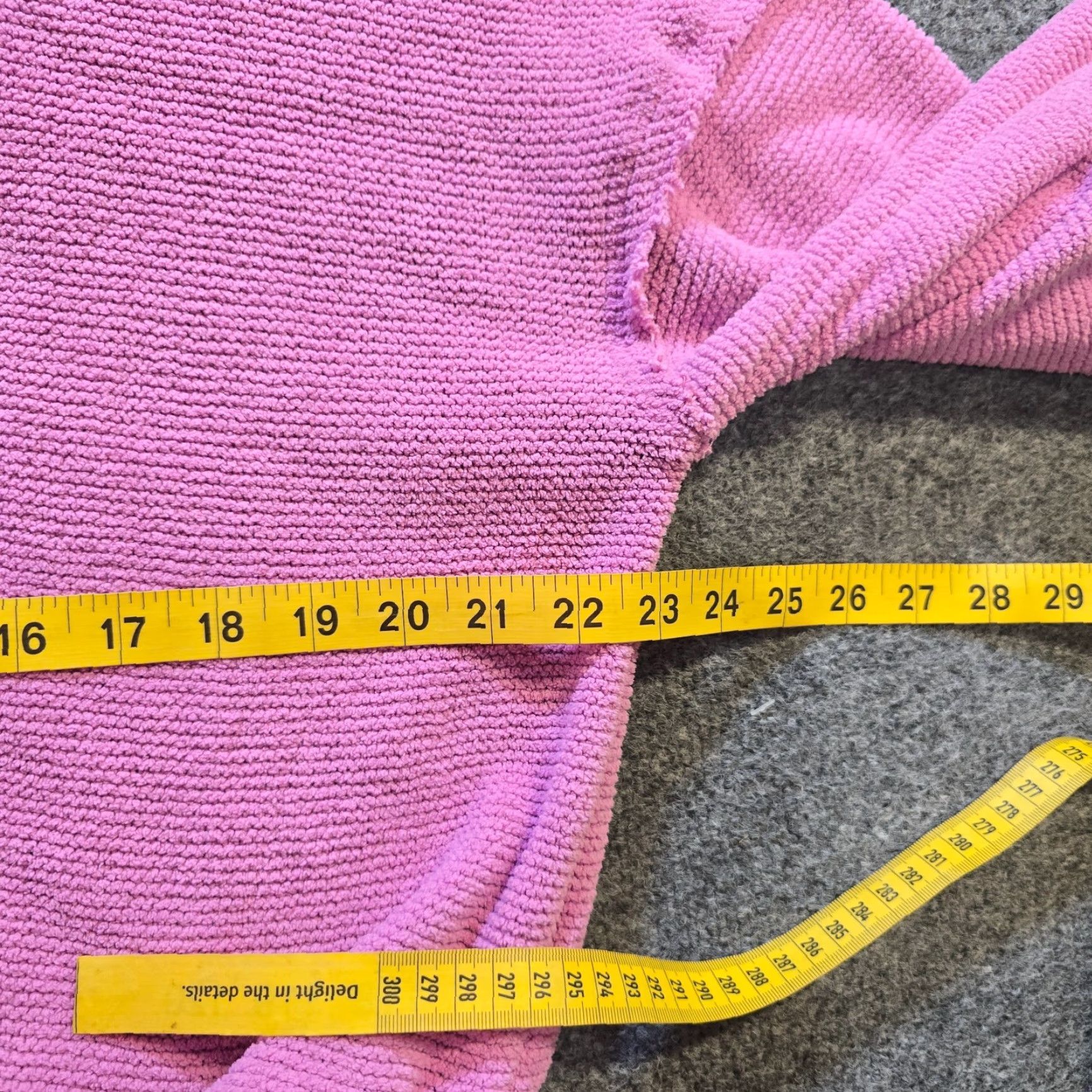 Free People Free People Sweater Women Medium Pink Oversized Textured Round Neck Long Sleeve Top Casual Size M / US 6-8 / IT 42-44 - 5 Thumbnail
