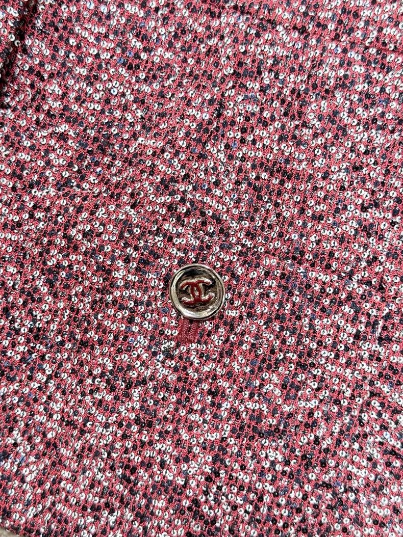 Chanel Chanel Thin glitter full of stars twill soft tweed sequin Size XXS / US 00 / IT 34 - 4 Thumbnail