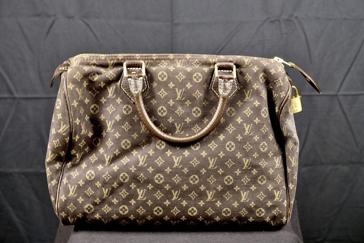 Louis Vuitton Louis Vuitton Monogram Minilin Speedy 30 Boston Bag Ebene Size ONE SIZE - 1 Thumbnail