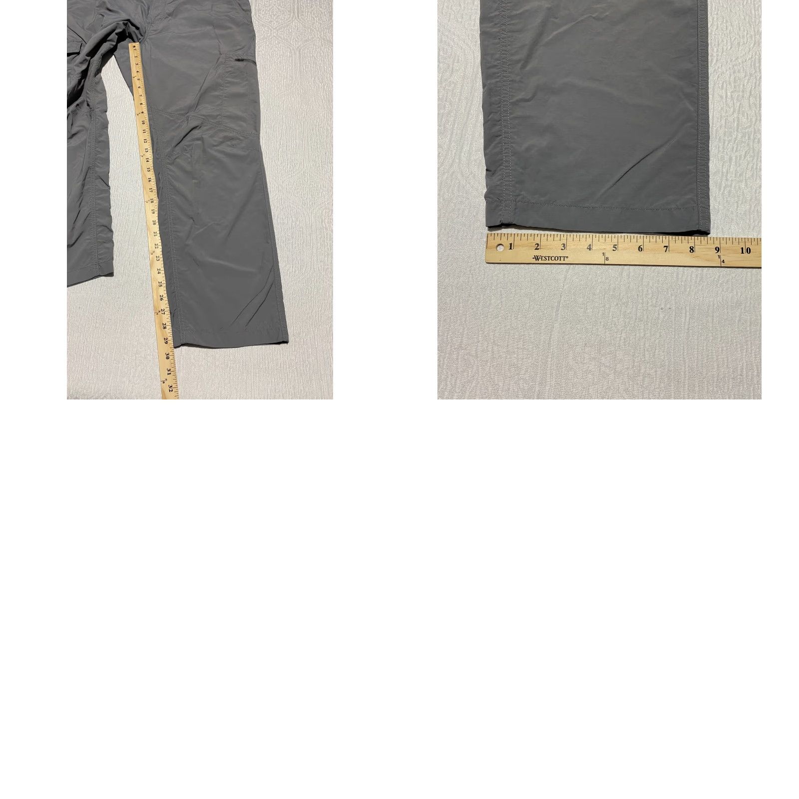 Vintage Columbia Omni Shade Cargo Pants Men's Size 40×30 Gray Lightweight Sportswear Size US 40 / EU 56 - 8 Thumbnail