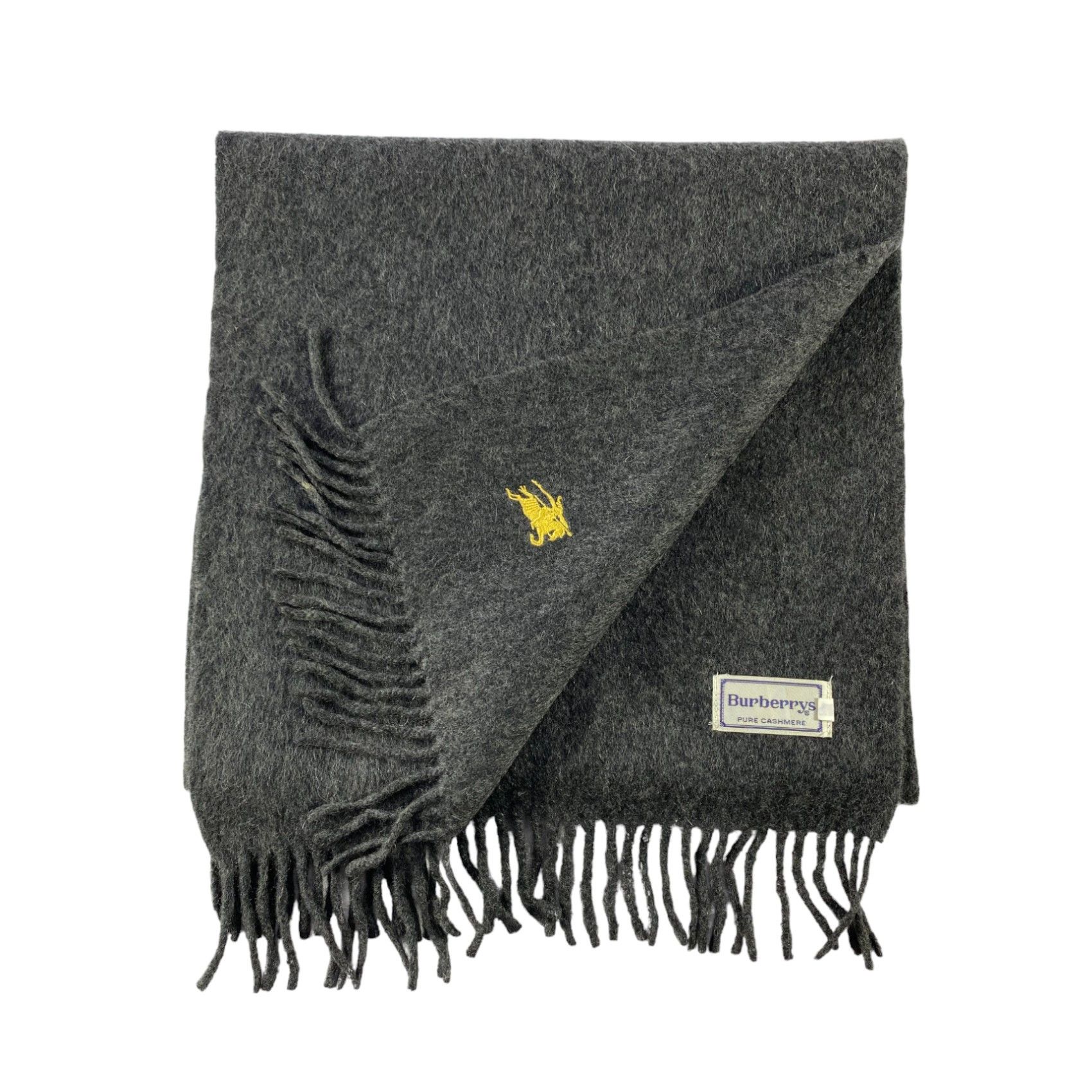 Burberry × Vintage Burberry Scarf / Muffler / Neckwear - WW1184 Size ONE SIZE - 5 Thumbnail