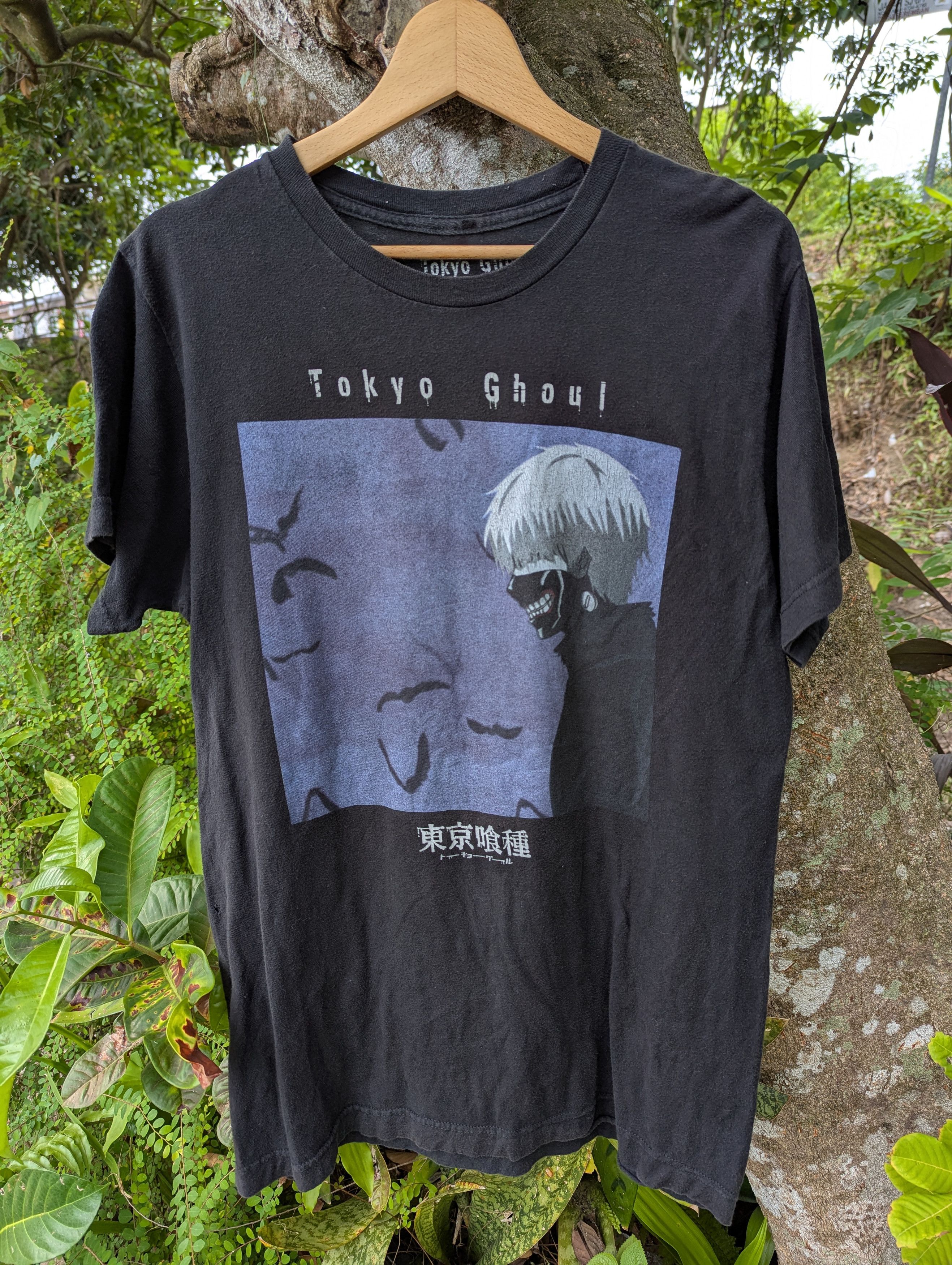 Anime Tokyo Ghoul Ken Kaneki Anime Graphic Tshirt Size US M / EU 48-50 / 2 - 1 Thumbnail