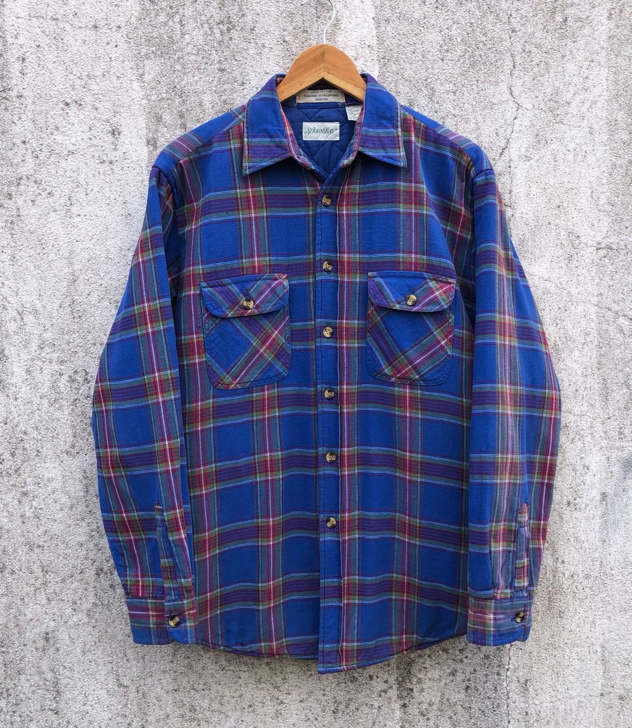 St. Johns Bay StJohn’sBay Western Flannel Button Up Lined Quilted Jacket Size US M / EU 48-50 / 2 - 6 Thumbnail