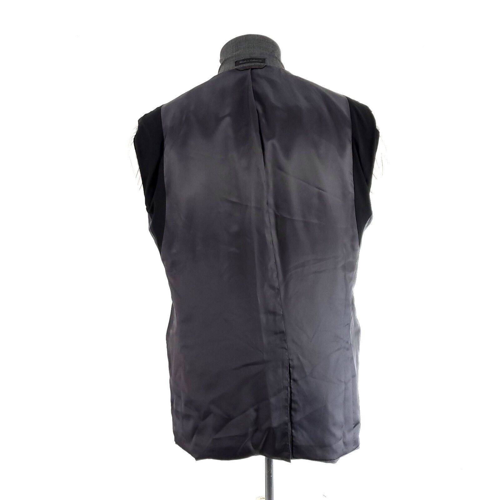 Lauren Ralph Lauren Lauren Ralph Lauren Wool 2 Button Blazer 42L Gray Sharkskin Size 42L - 10 Thumbnail