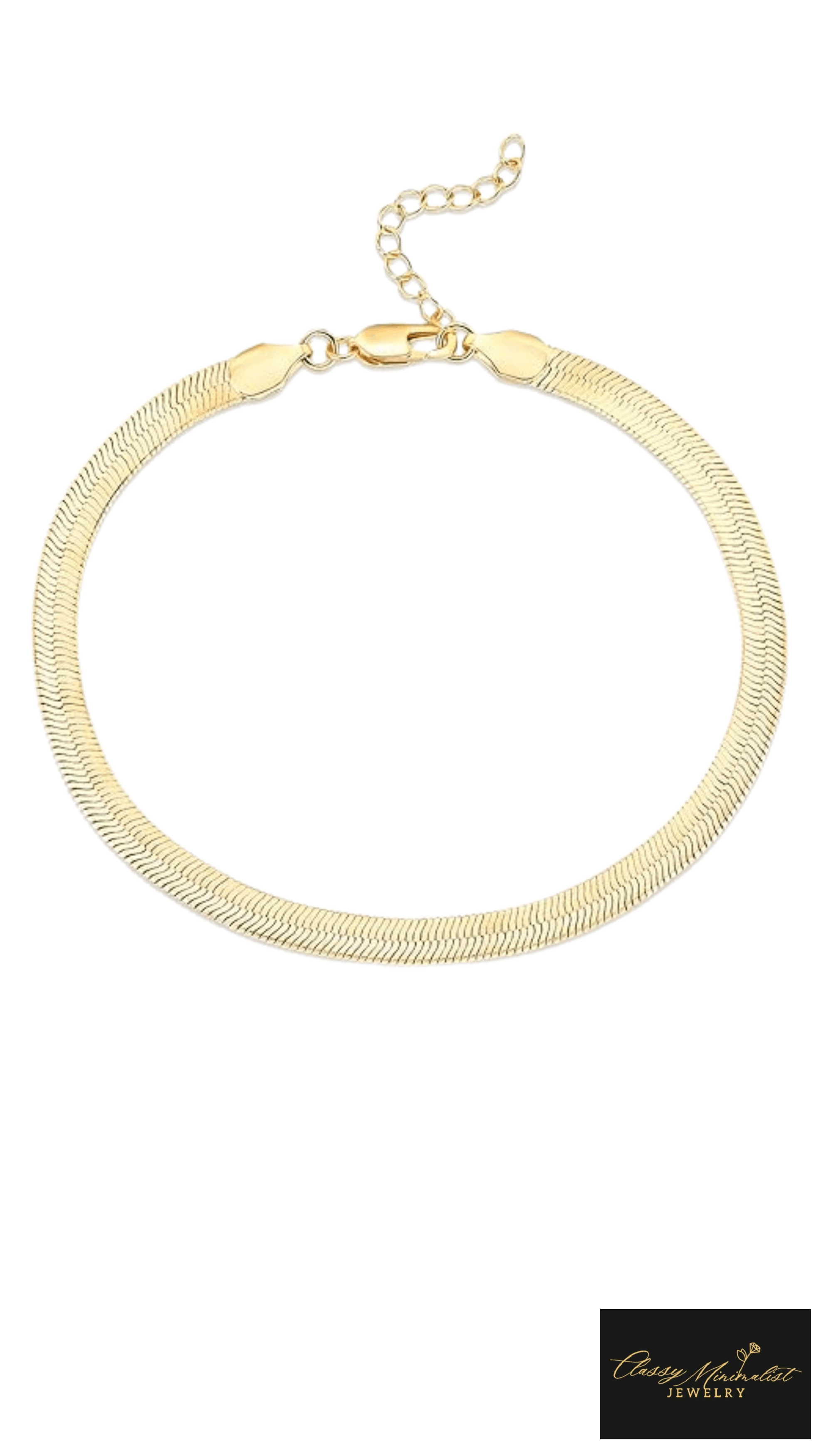 Other Classy Minimalist Snake Plated 14k Gold Elegant Bracelet Size ONE SIZE - 2 Thumbnail