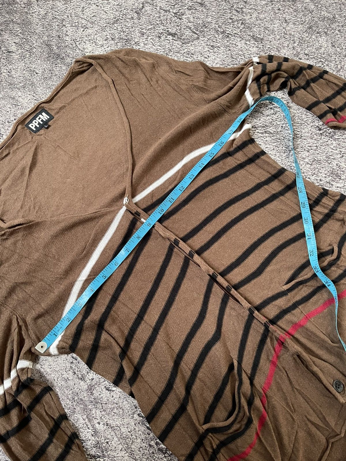 Japanese Brand Y2K PPFM Womans Cardigan Size M / US 6-8 / IT 42-44 - 8 Thumbnail