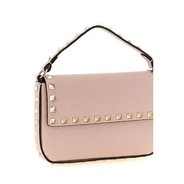 Valentino VALENTINO GARAVANI Rockstud Mini Pink Top Handle Bag New Size ONE SIZE - 3 Thumbnail