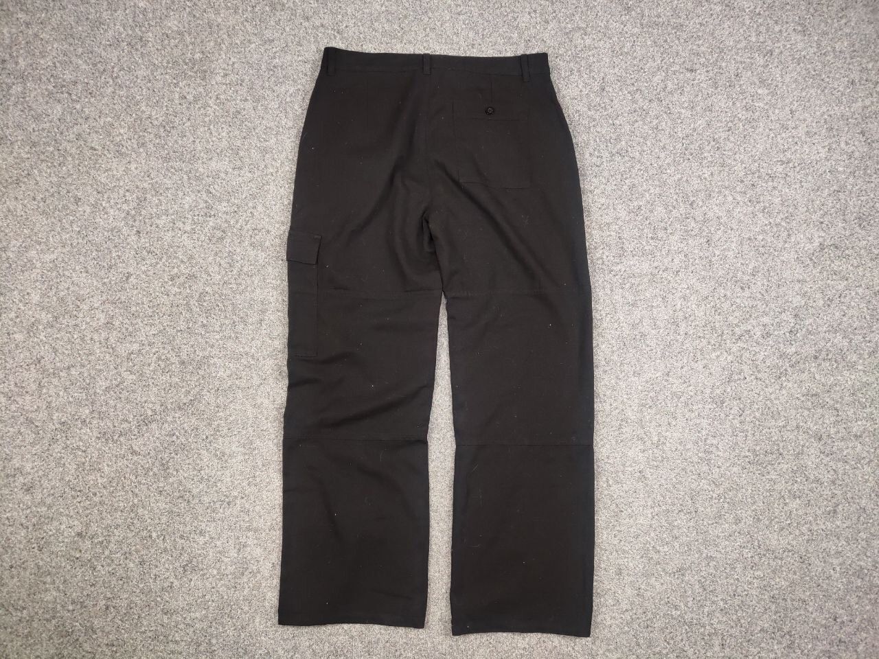 Other Vintage 90's Japanese Baggy Black Pocket Cargo Pants Size US 36 / EU 52 - 11 Thumbnail