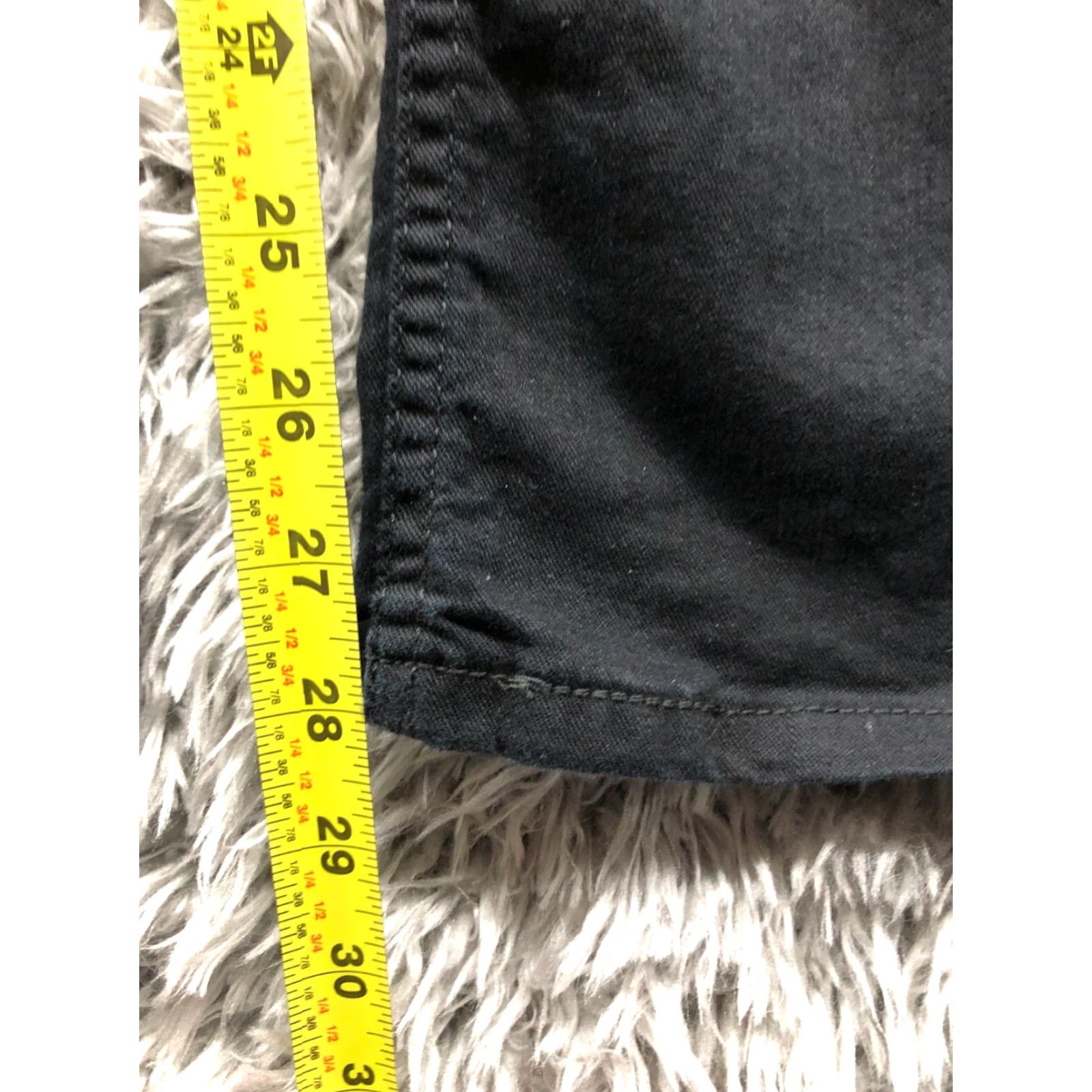 Levi's Levi's Womens Chino Pants Bootcut 18W Plus Size High Rise Black 29 Inseam Knit Fabric Pockets Elastic Waist Regular Size 40" / US 18 - 3 Thumbnail