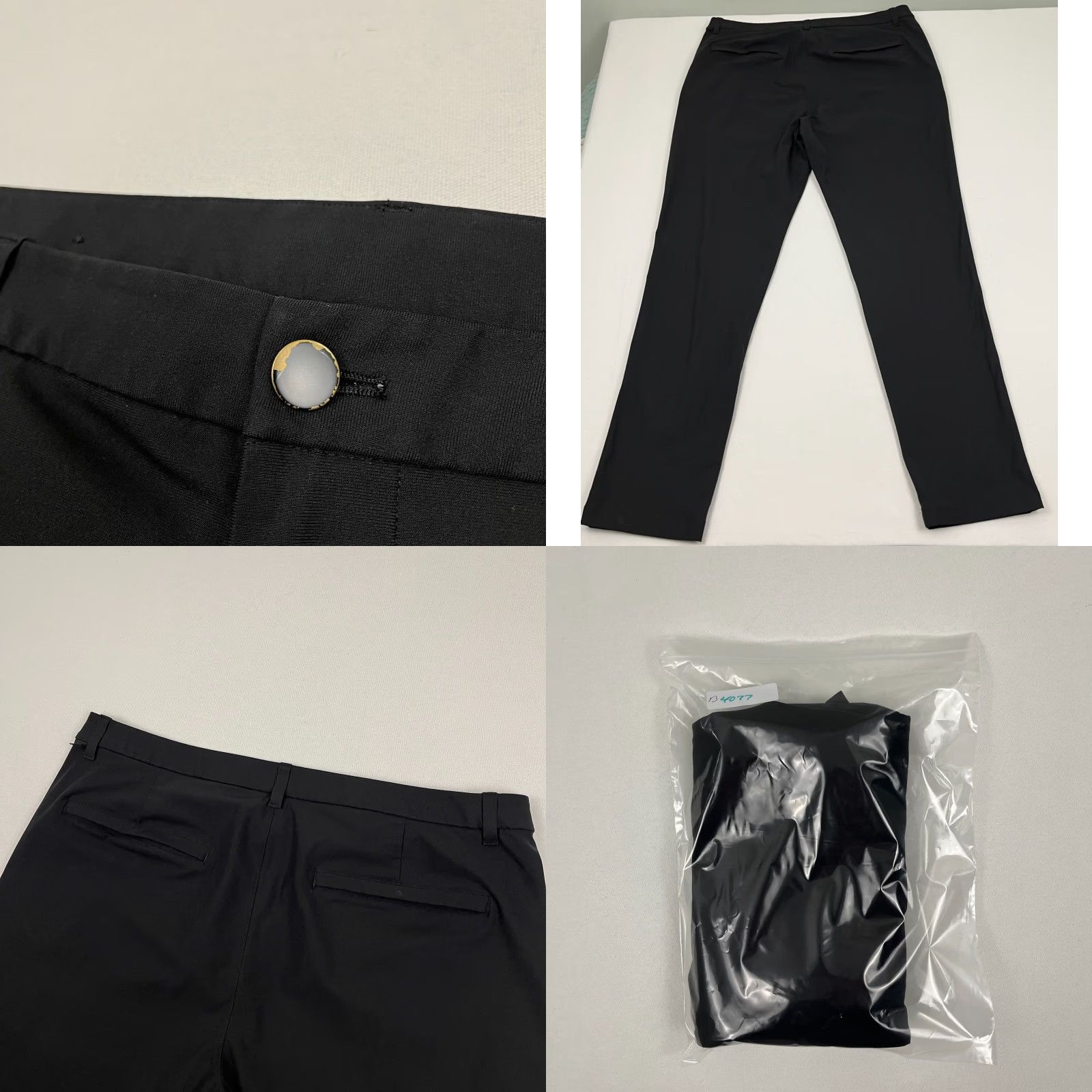 Lululemon Lululemon ABC Classic Fit Pants Men 40 x 35 Black Travel Office Golf Work Casual Size US 40 / EU 56 - 8 Thumbnail