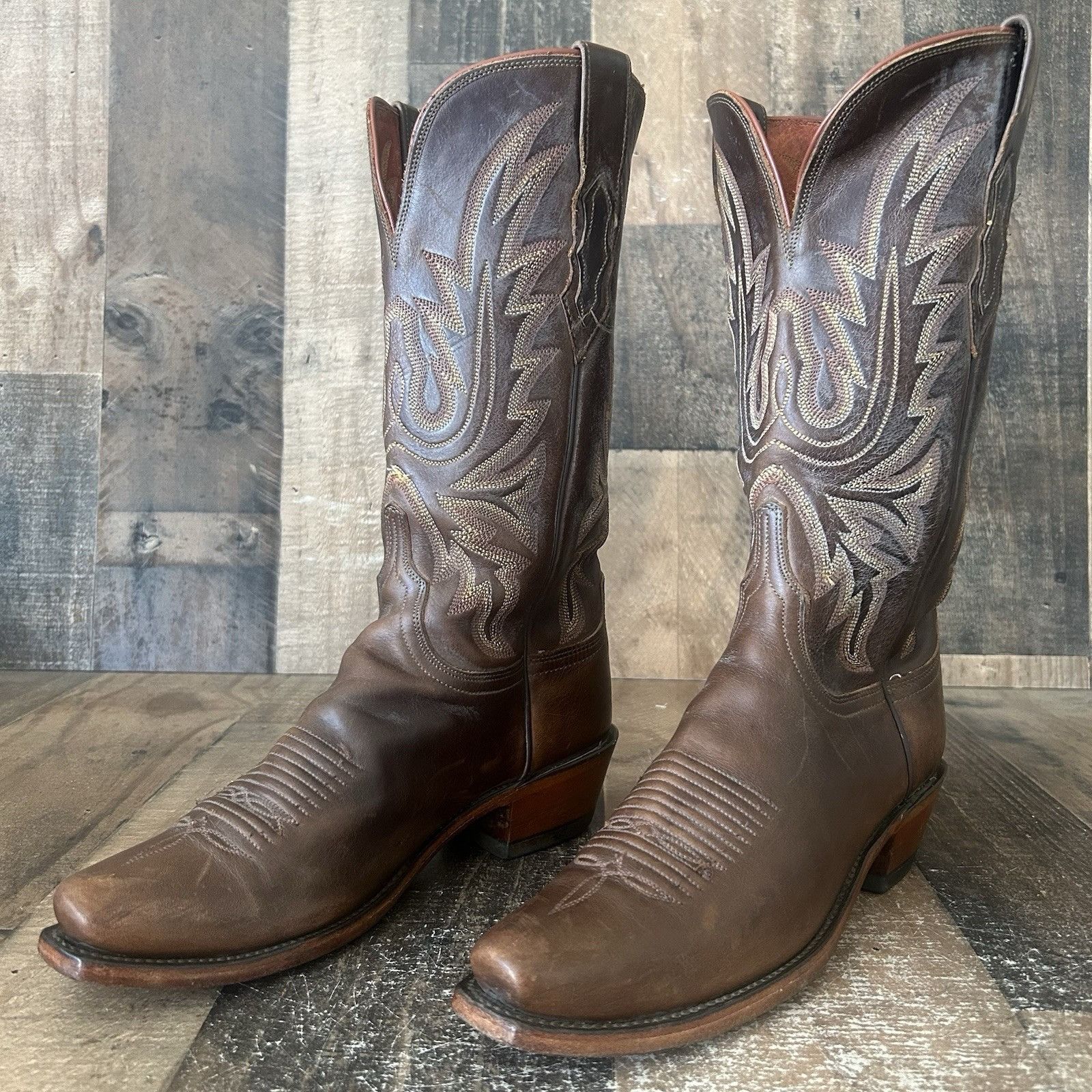 Lucchese Lucchese 1883 Mad Dog N82577 Cowboy Boots Womens 8 B Size US 8 / IT 38 - 1 Thumbnail