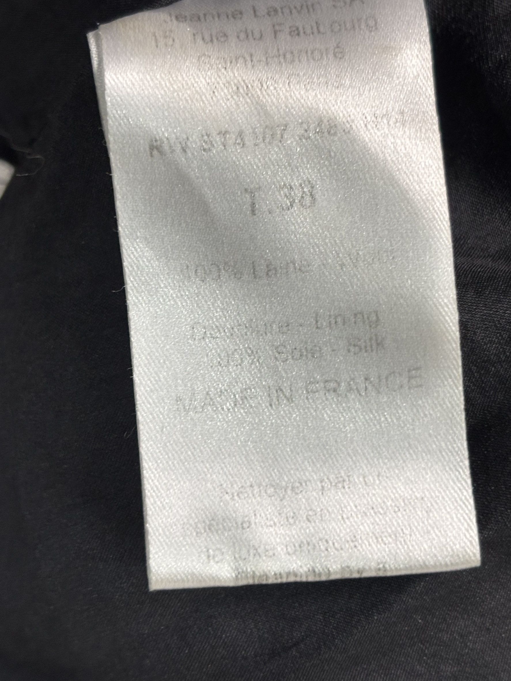 Lanvin Lanvin Black & White Tweed Skirt Size 26" / US 2 / IT 38 - 9 Thumbnail