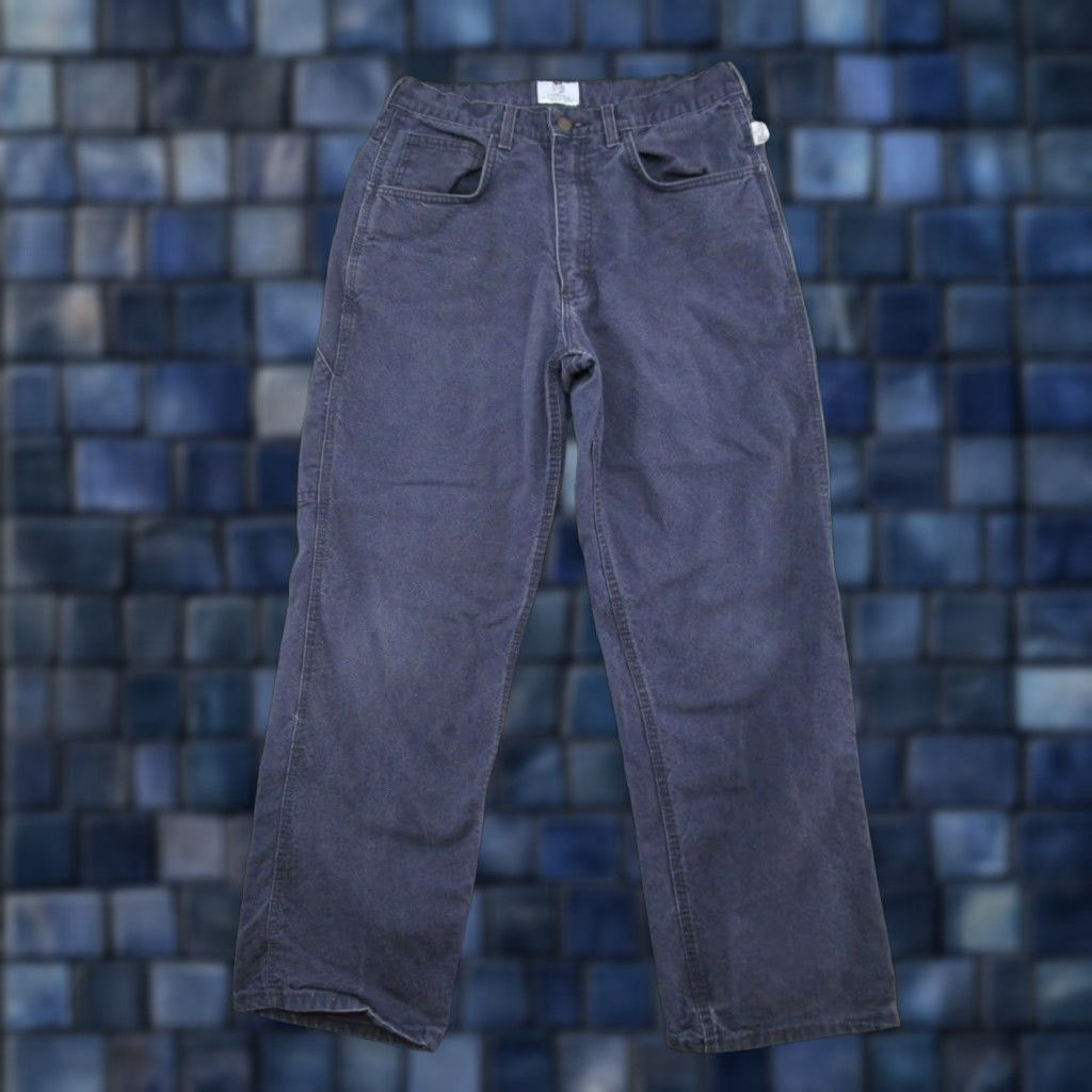 Vintage Tyndale Pants Mens Navy Flame Resistant 34x31 Canvas CAT 2 14 CAL NFPA 2112 Fire 34x31 Work Pants Mens NN? Size US 34 / EU 50 - 1 Thumbnail