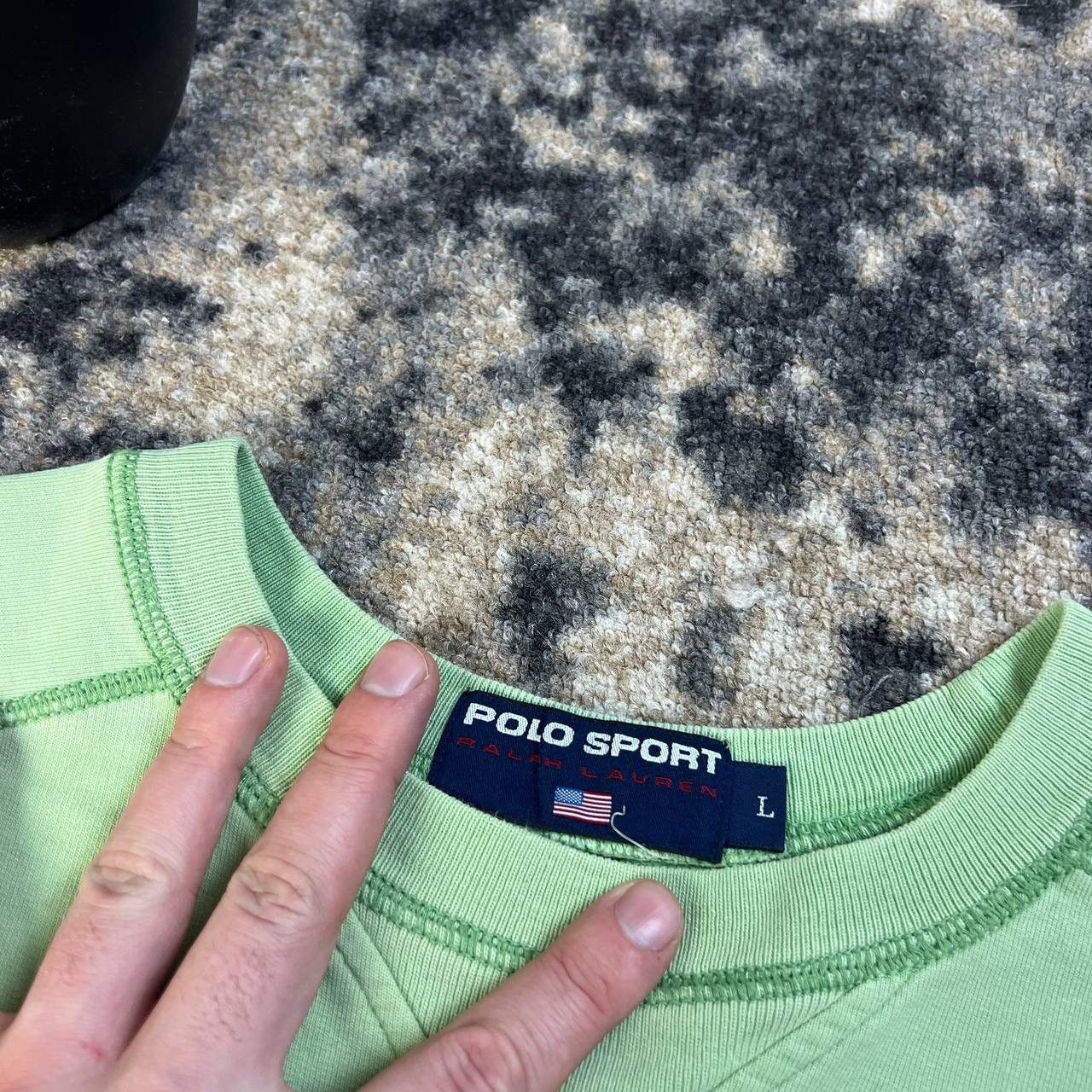 Polo Ralph Lauren Polo Sport Ralph Lauren Luxury Mini Logo Boxy Fit Sweatshirt Size US L / EU 52-54 / 3 - 5 Thumbnail