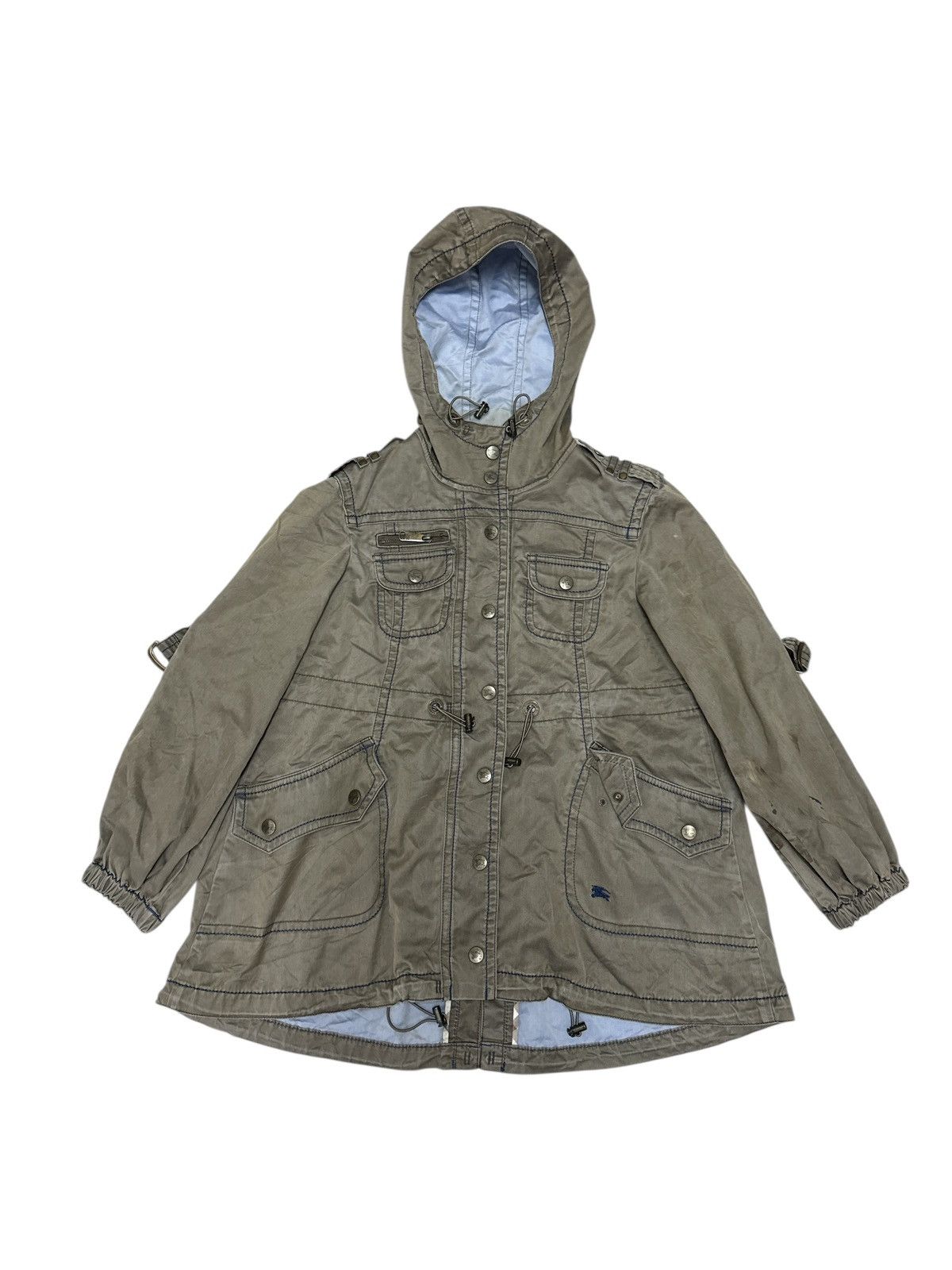 Burberry BURBERRY BLUE LABEL PARKA JACKET Size XS / US 0-2 / IT 36-38 - 1 Thumbnail
