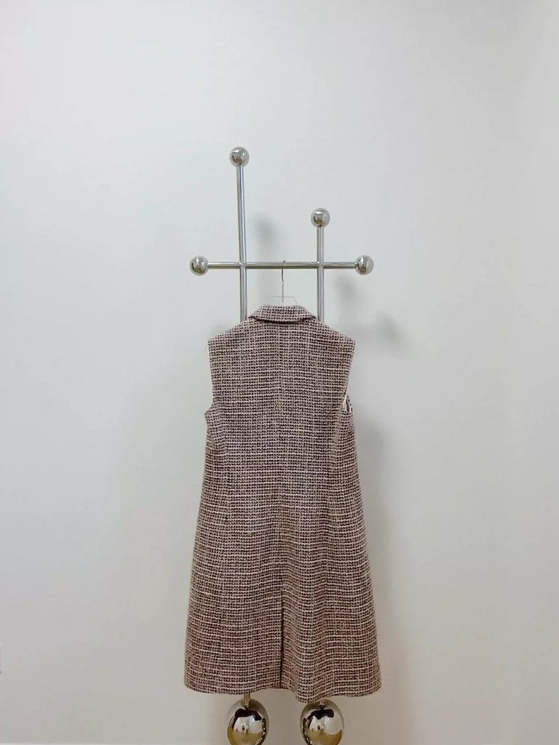 Dior Dior Pink wool vest Size XS / US 0-2 / IT 36-38 - 2 Thumbnail