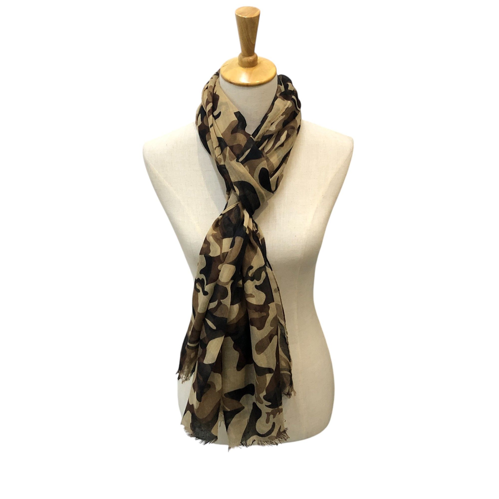 Beams Plus Beams Desert Camouflage Stole Scarf V2964 Size ONE SIZE - 1 Thumbnail