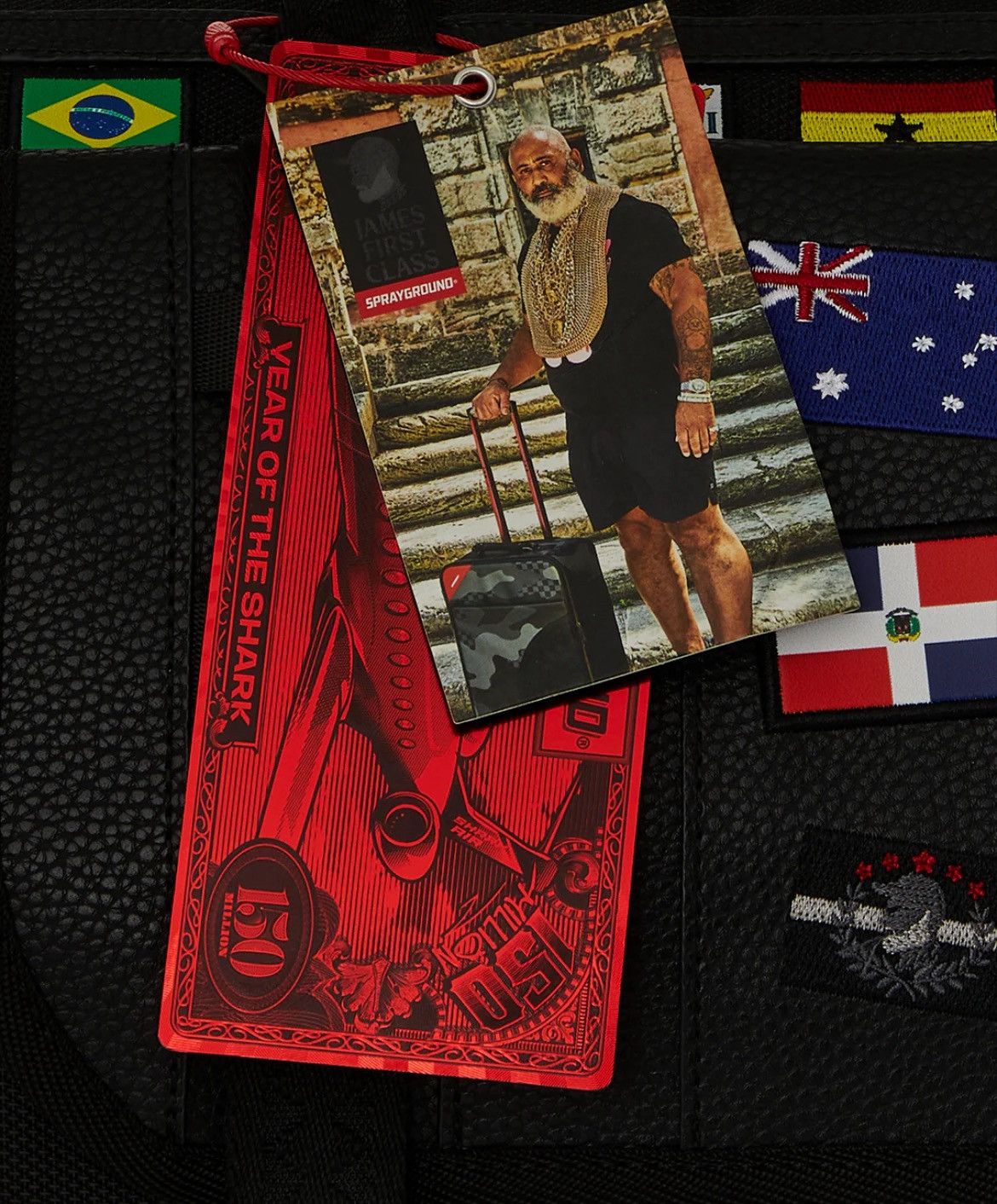 Sprayground JAMES FIRST CLASS GLOBAL FLAGS SPECIAL OPS FULL SIZE DUFFLE Size ONE SIZE - 12 Thumbnail