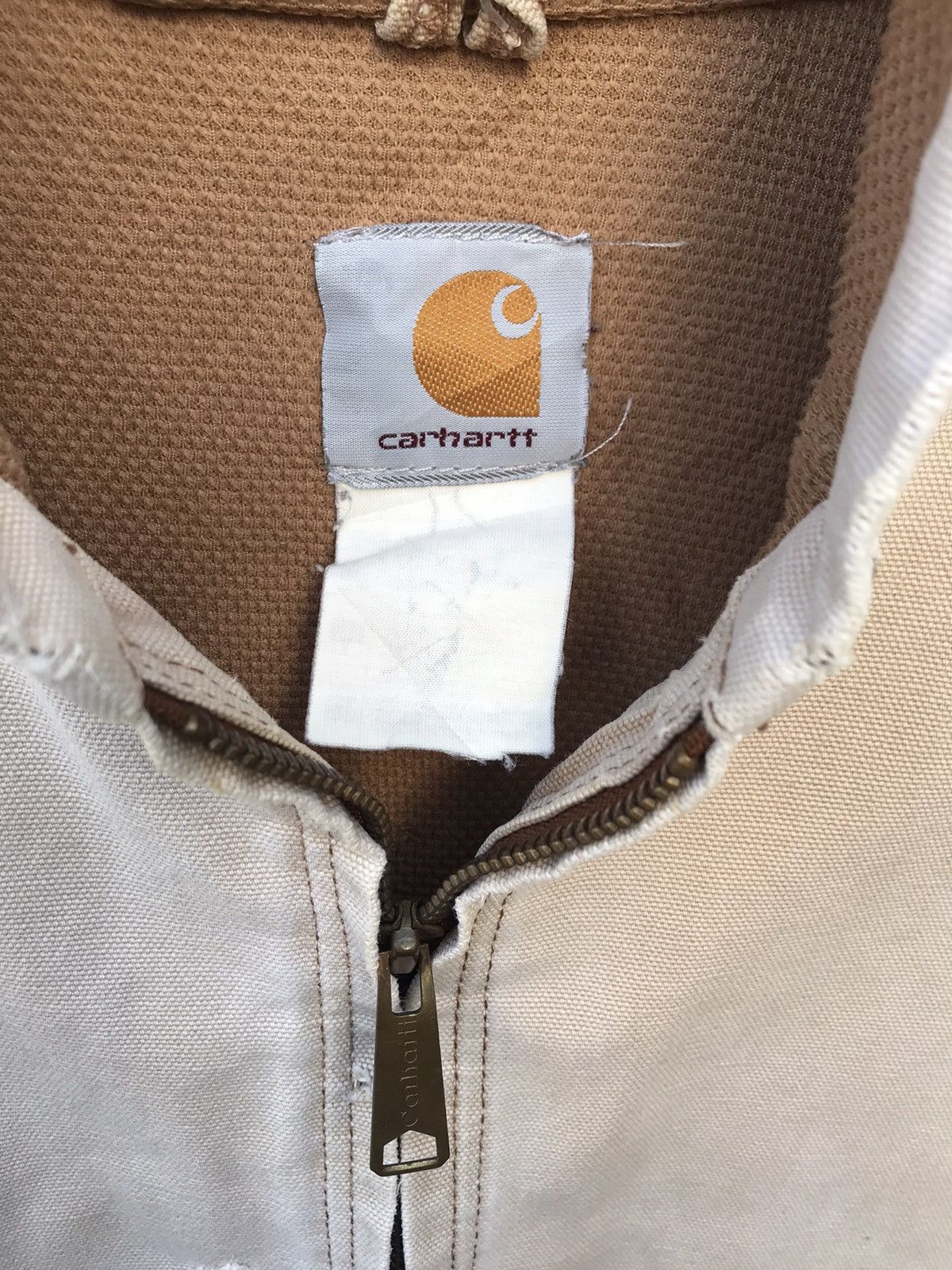 Carhartt Thrashed Carhartt Hoodie Distressed Jacket Size US L / EU 52-54 / 3 - 2 Thumbnail
