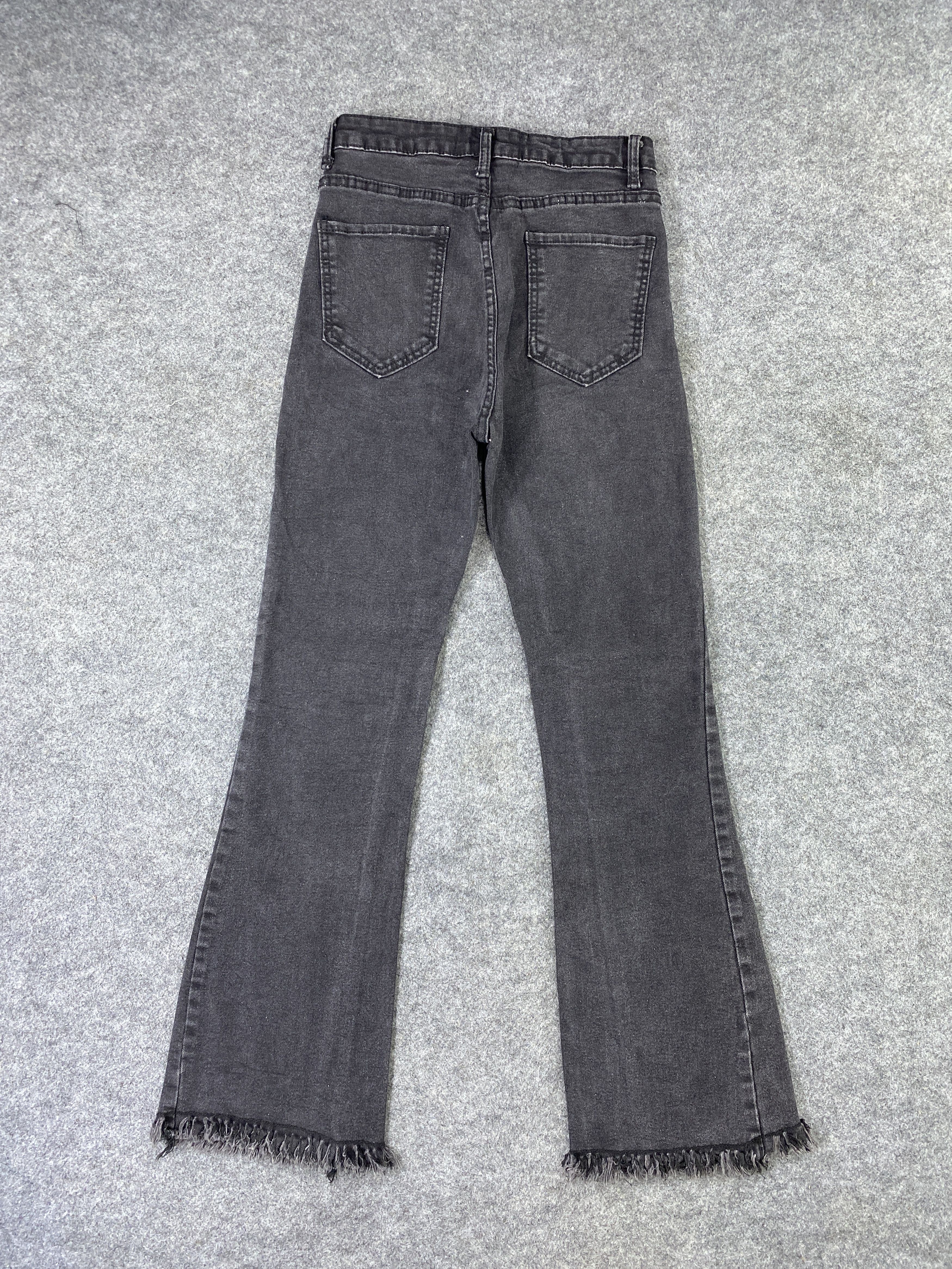 Japanese Brand Japanese Brand Smile Orchid Black Flare Jeans - J1063 Size 25" / US 0 / IT 36 - 3 Thumbnail