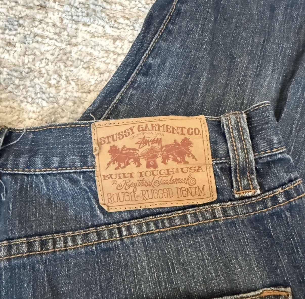 Stussy Stussy Denim Jeans Size US 34 / EU 50 - 4 Thumbnail