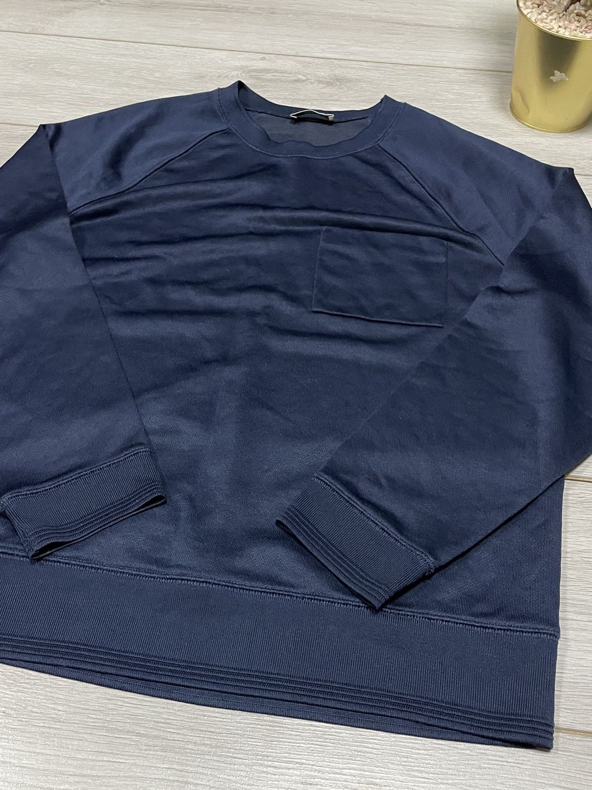 Acne Studios Acne Nylon Pocket Crewneck College Sharp CAW11 Size US S / EU 44-46 / 1 - 4 Thumbnail