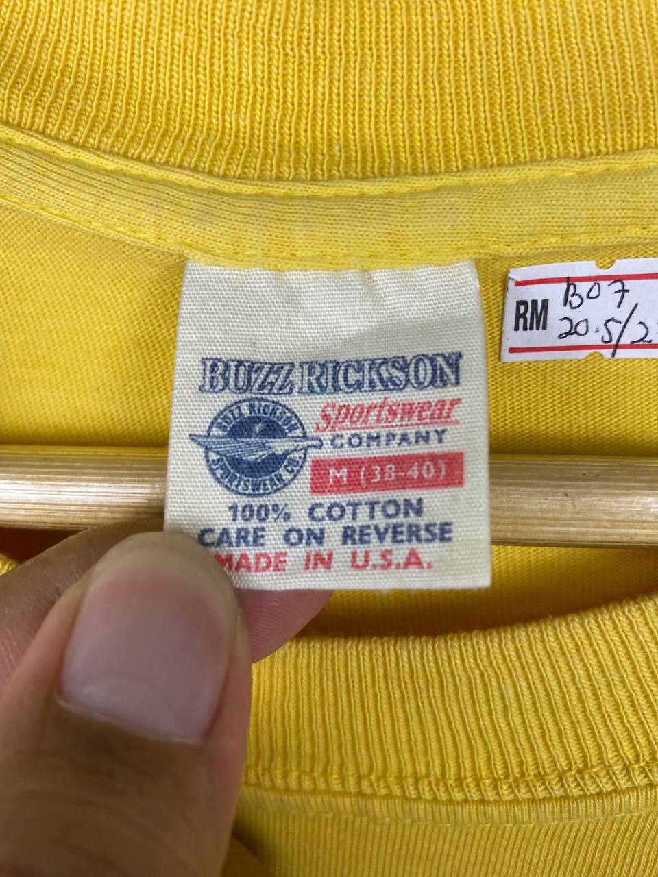 Buzz Rickson's vintage jolly rogers air force by buzz rickson tee Size US M / EU 48-50 / 2 - 3 Thumbnail