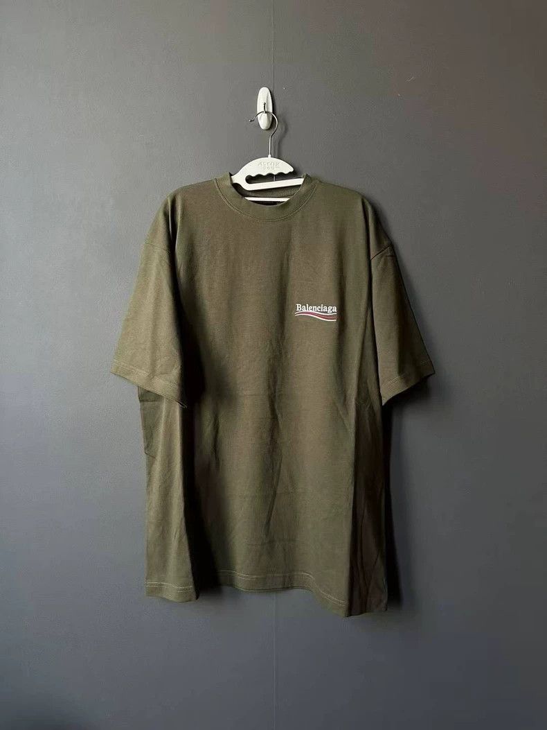 Balenciaga Balenciaga Embroidered cola short sleeve Size US M / EU 48-50 / 2 - 1 Thumbnail