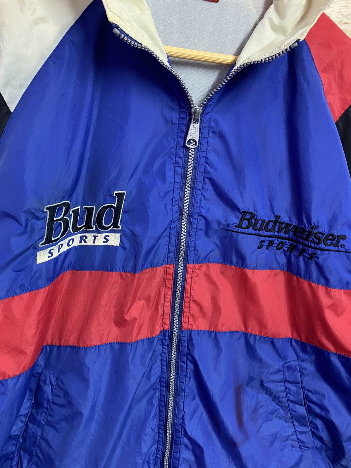 Budweiser vintage budweiser windbraker Size US XL / EU 56 / 4 - 5 Thumbnail