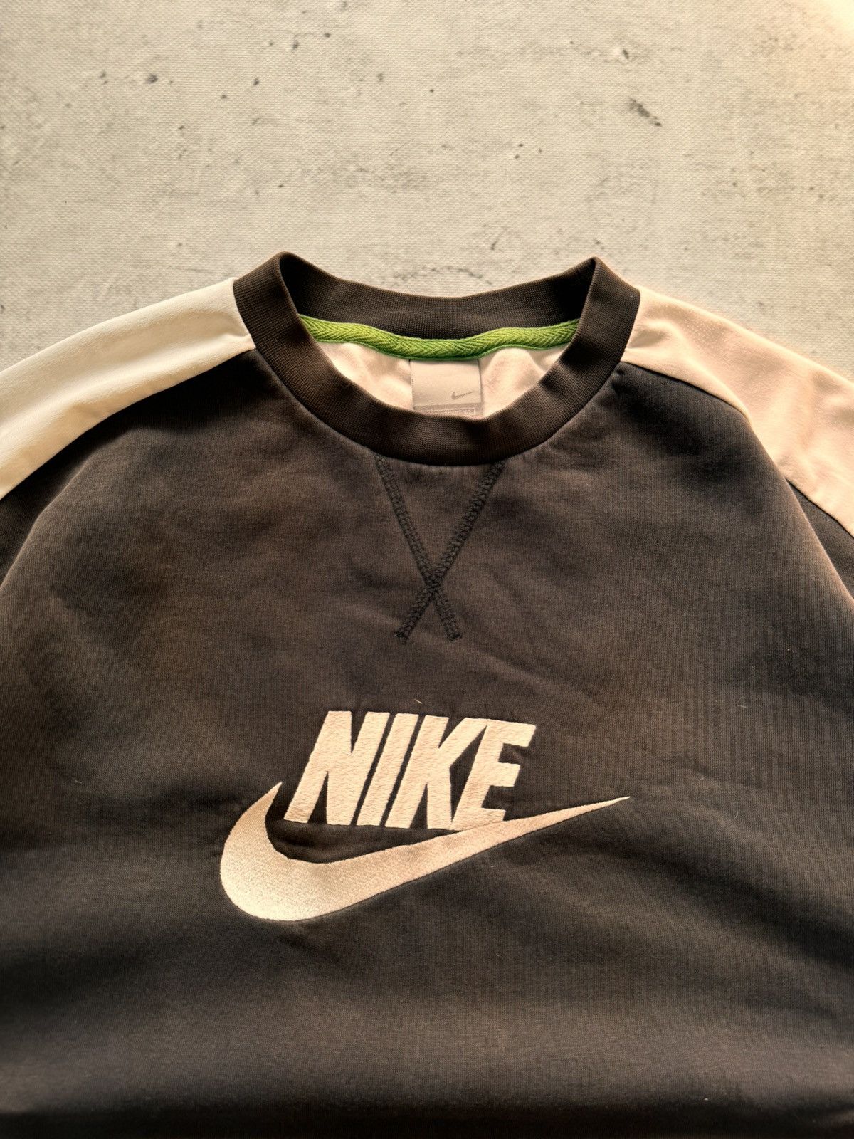 Nike × Vintage NIKE VINTAGE CENTER LOGO OVERSIZE BOXY SWEATSHIRT Size US L / EU 52-54 / 3 - 4 Thumbnail