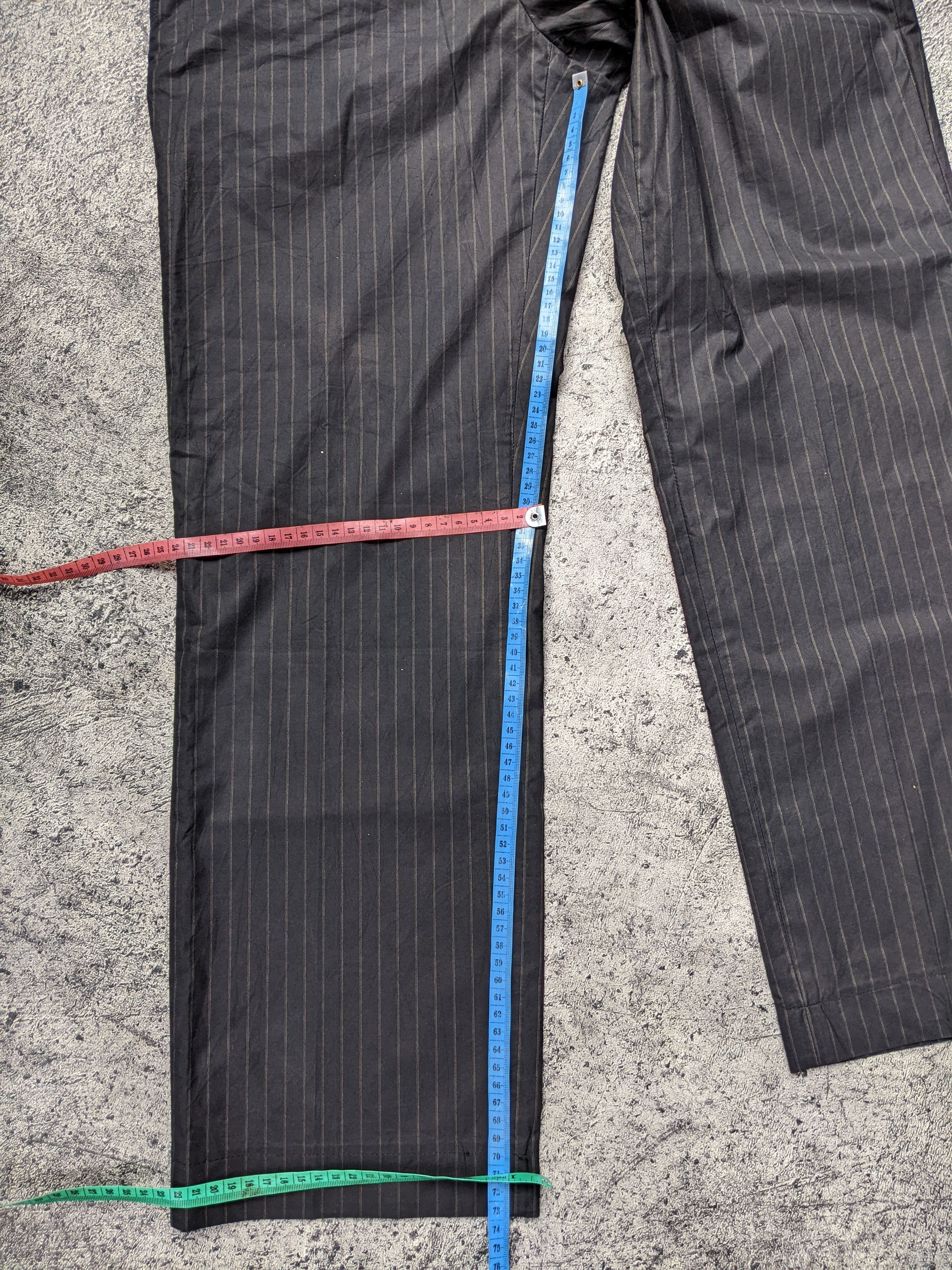 Prada Prada Pinstripe Tailored Pants Navy Size US 34 / EU 50 - 10 Thumbnail