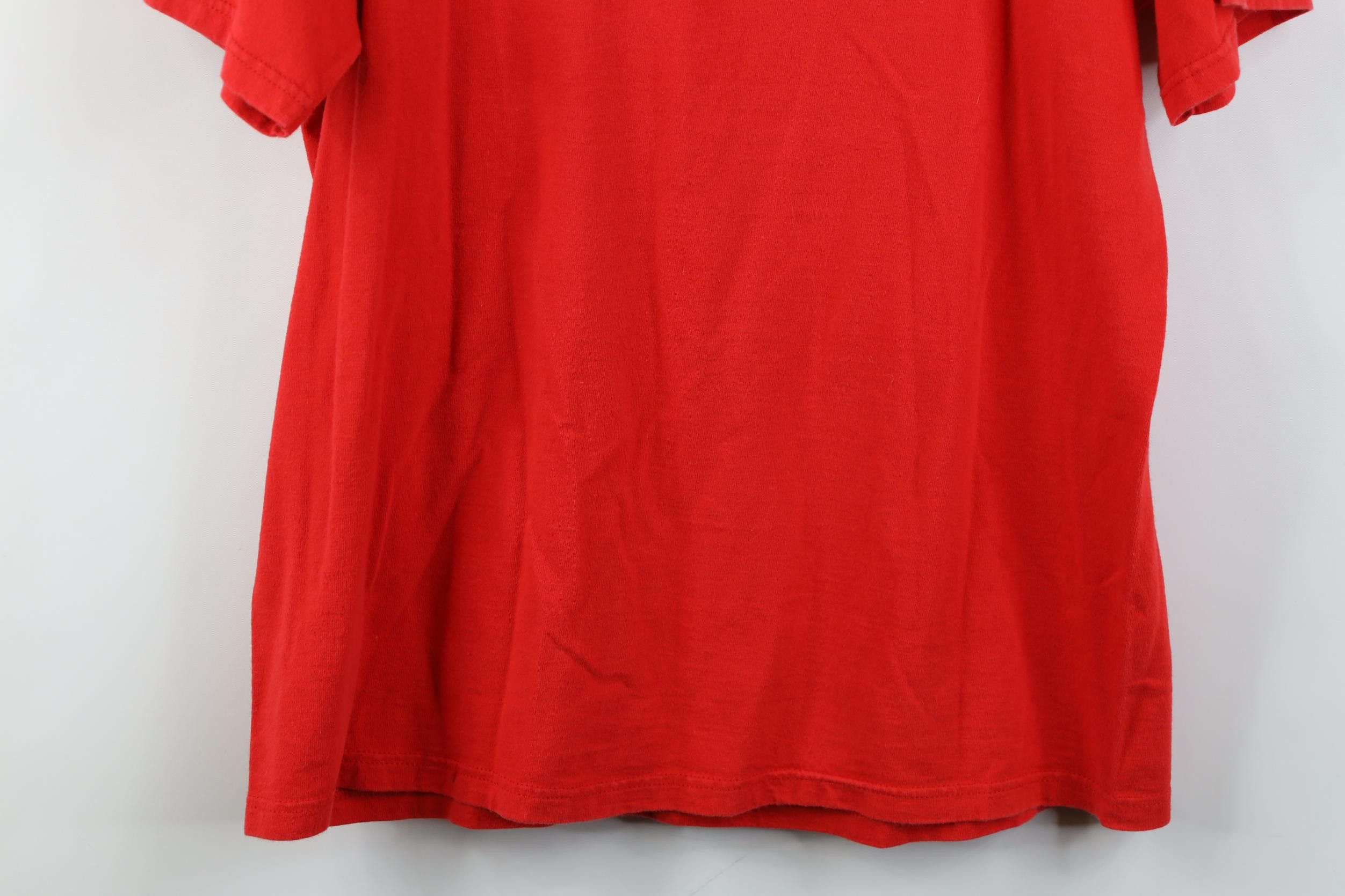 Disney Vintage 90s Disney Spell Mickey Mouse Florida T-Shirt Red Size US M / EU 48-50 / 2 - 17 Thumbnail