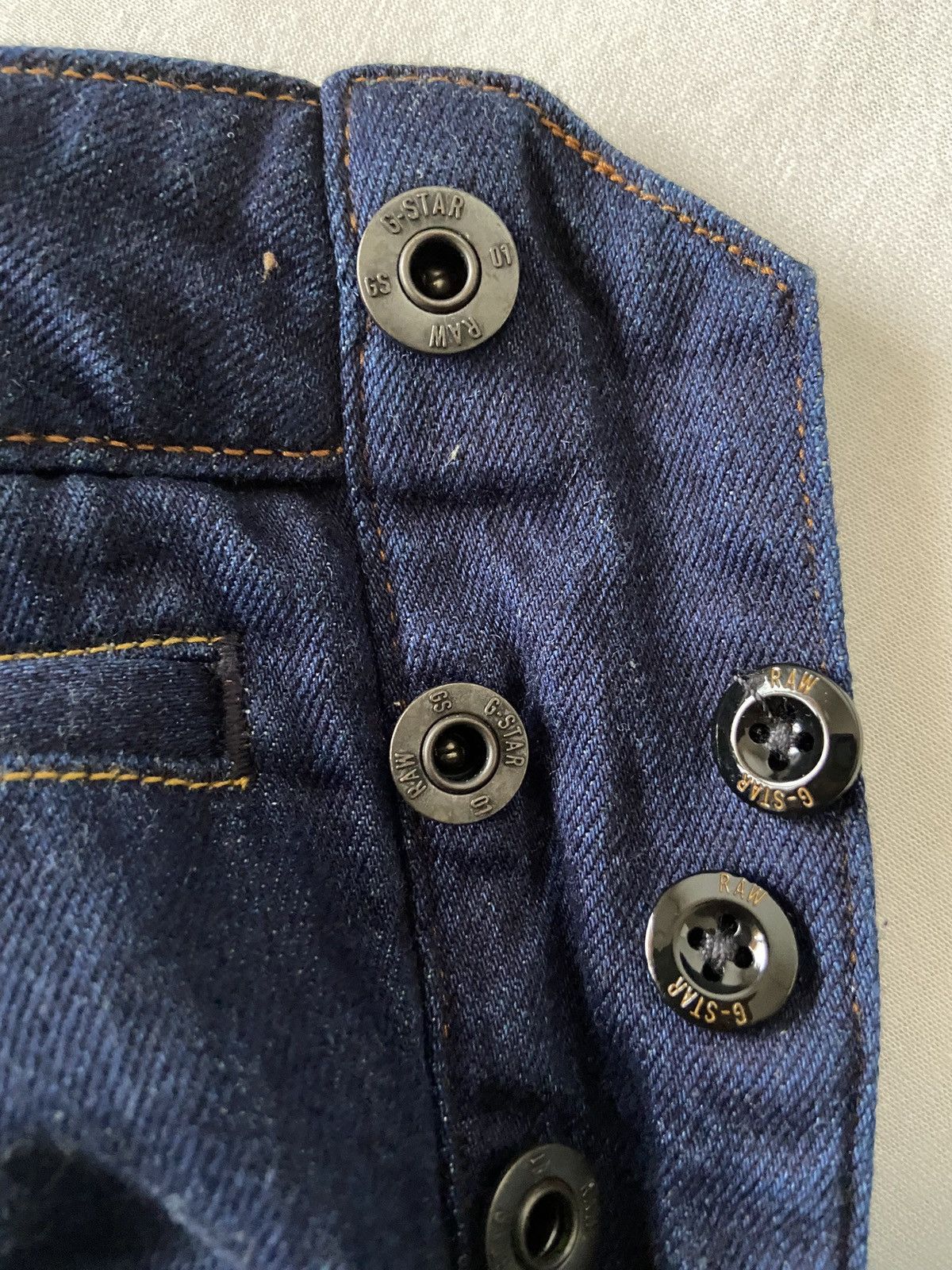 G-Star G-Star Straight Tapered Jeans Size US 33 - 6 Thumbnail