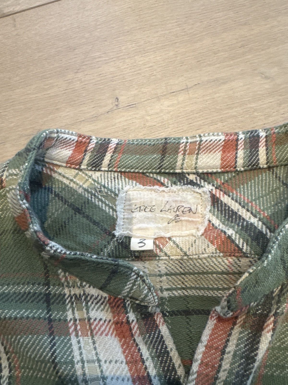 Greg Lauren Greg Lauren Distressed Flannel Size US L / EU 52-54 / 3 - 4 Thumbnail