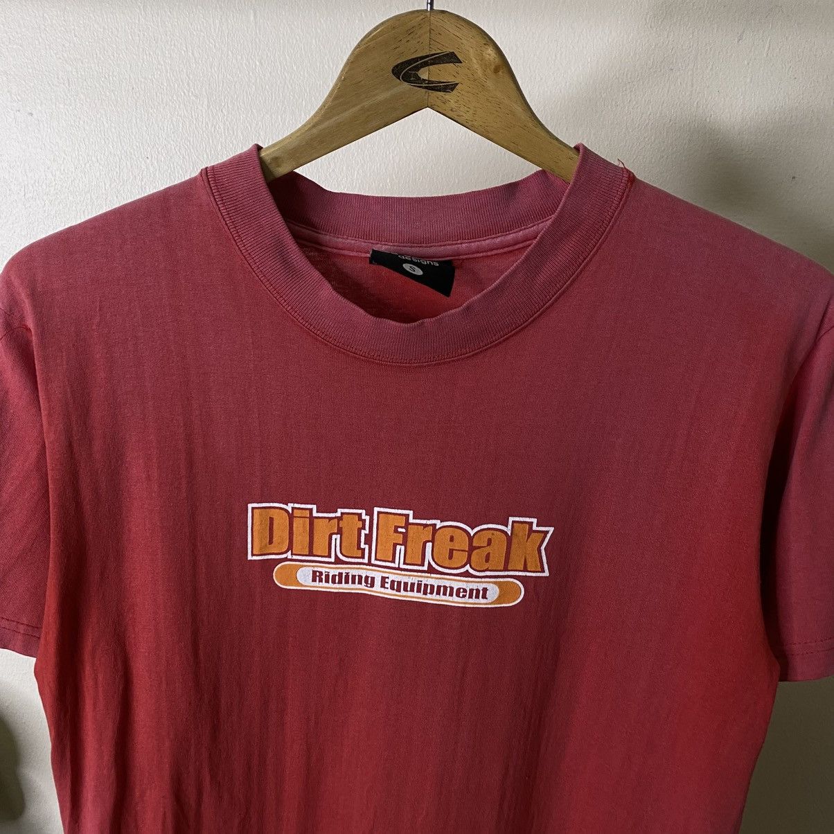 Vintage 2000s Dirt Freak Riding Equipment Skater Faded Promo T Shirt Size US S / EU 44-46 / 1 - 2 Thumbnail