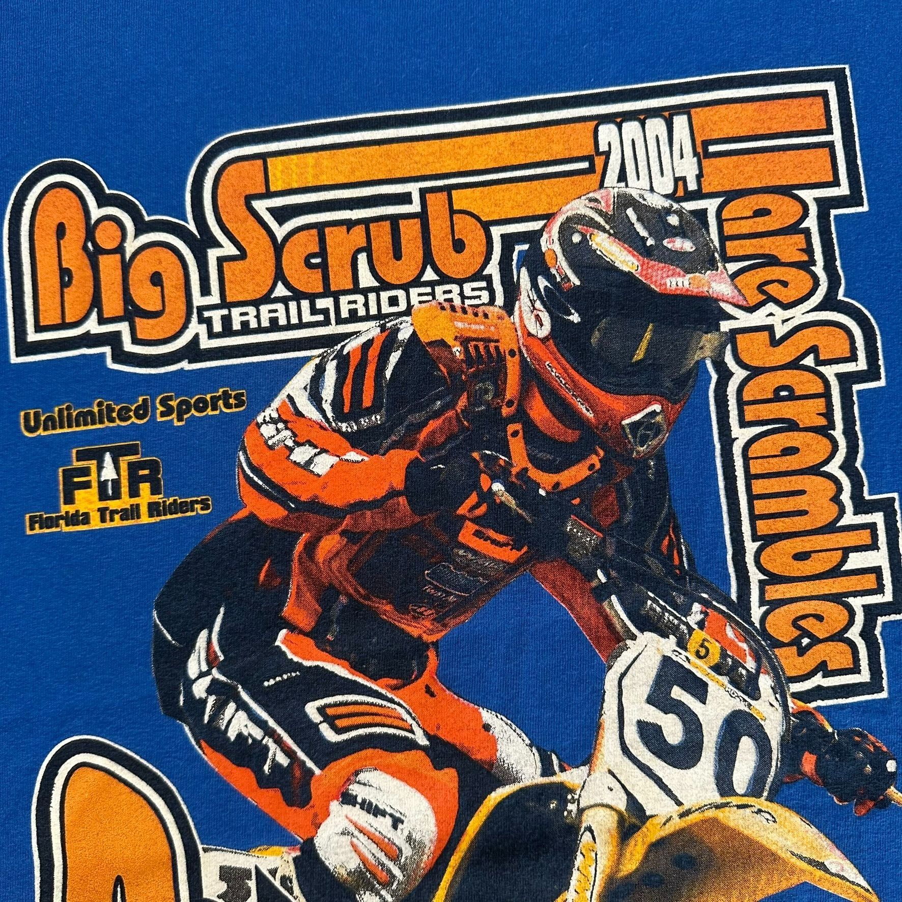 Vintage Vintage Y2K Motocross Dirt Bike T-Shirt 2004 Gorpcore Enduro Size US XL / EU 56 / 4 - 3 Thumbnail