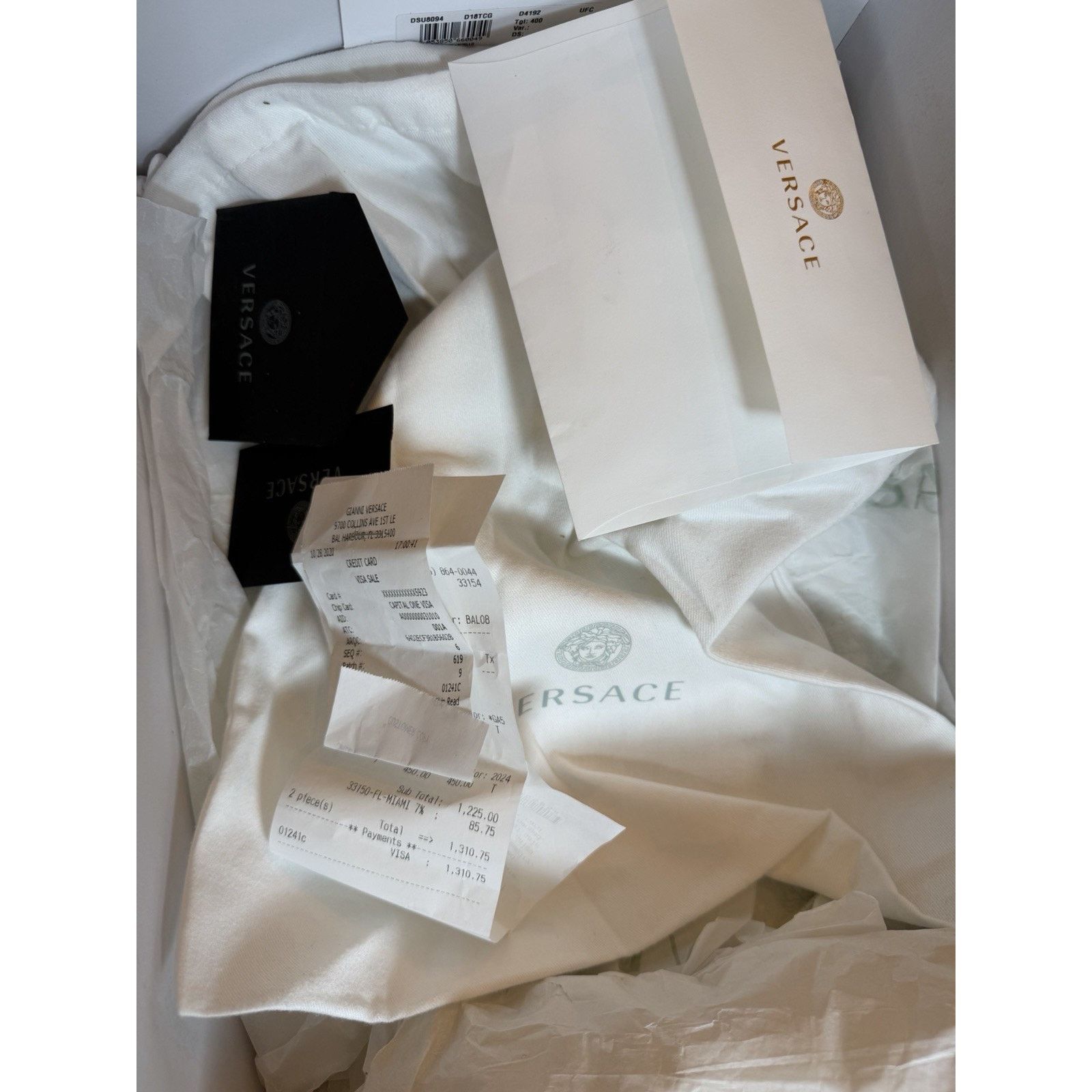 Versace Size 40EU/7US - Versace Trigreca Black Sneakers Size US 7 / EU 40 - 11 Thumbnail