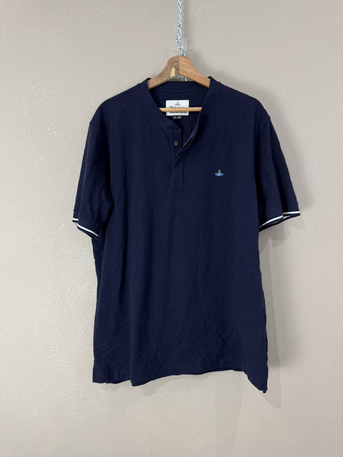 Vivienne Westwood VIVIENNE WESTWOOD T-SHIRT BIG LOGO GRAPHIC DESIGN Size US XXL / EU 58 / 5 - 1 Thumbnail