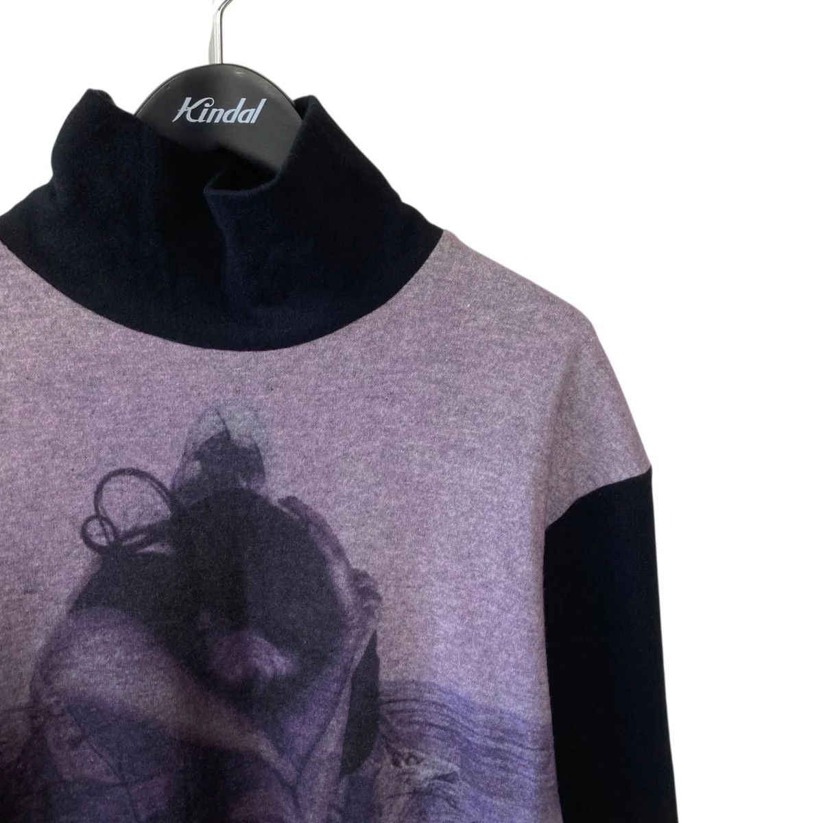 Yohji Yamamoto Yohji Yamamoto pour homme SPECIAL SOFT WOOLLEN INKJET TURTLE Size US L / EU 52-54 / 3 - 3 Thumbnail