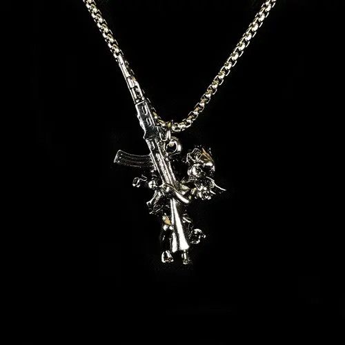 Jewelry Chiharu x Erika Angel Necklace Punk Y2K Chain Size ONE SIZE - 3 Thumbnail