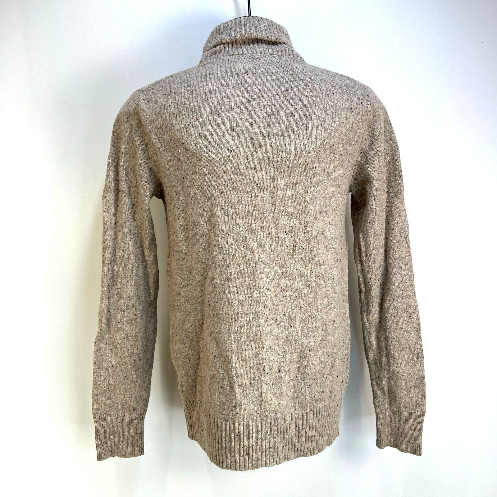J.Crew J. Crew Rugged Merino Shawl Collar Donegal Sweater Size S / US 4 / IT 40 - 7 Thumbnail